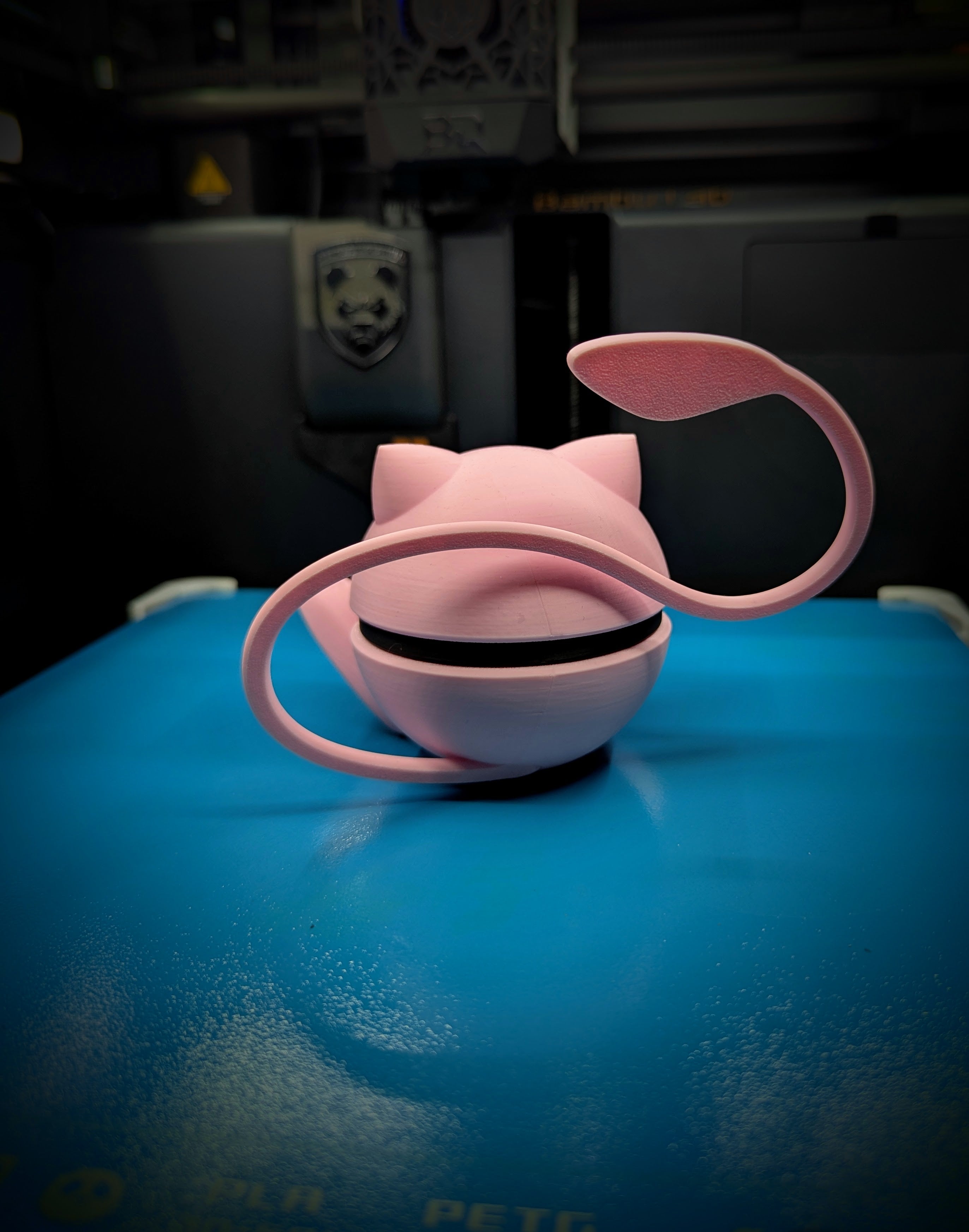Mew Pokéball Display Model – 3D Printed Collectible Figure