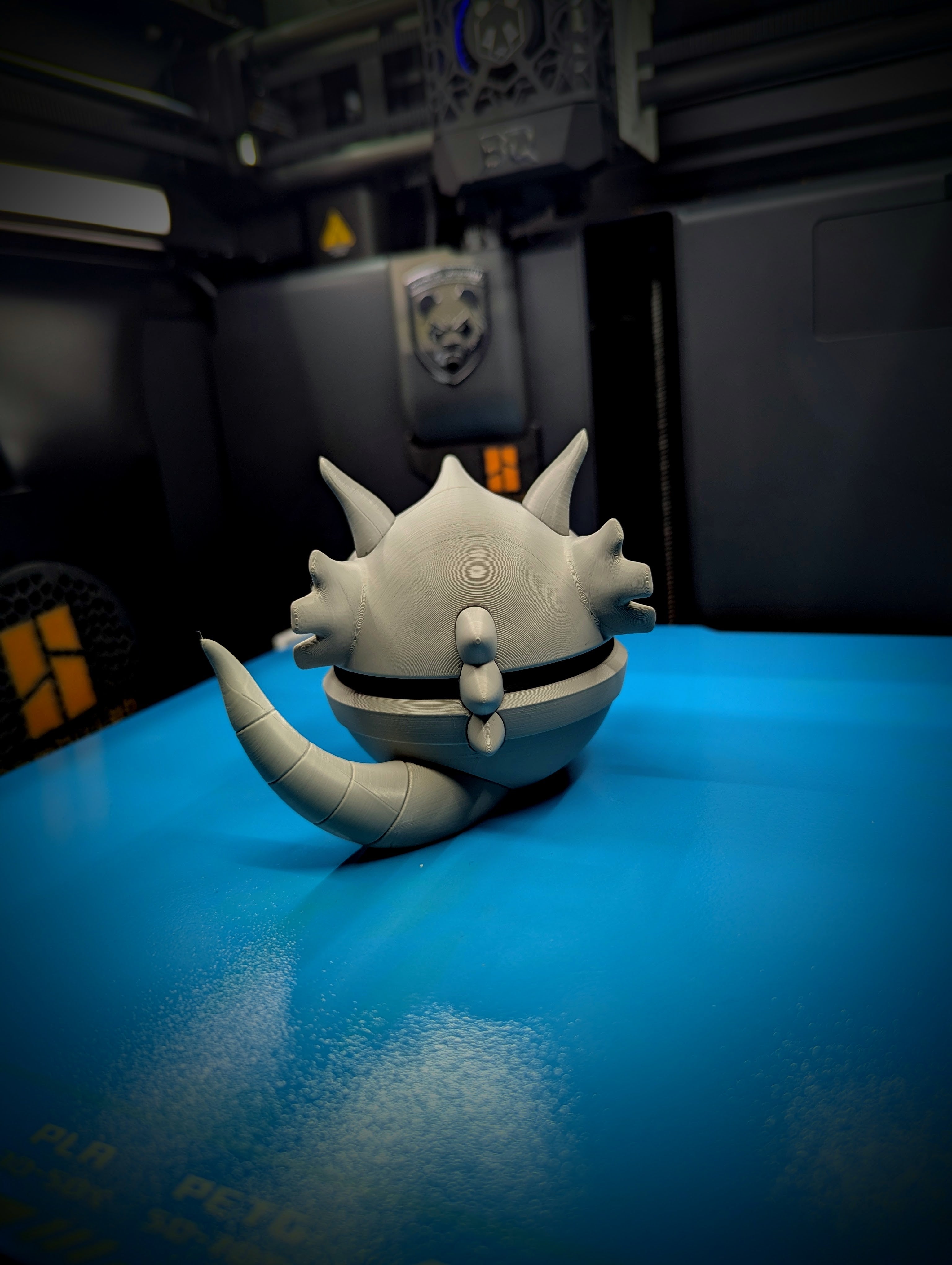 Rhydon Pokéball Display Model – 3D Printed Collectible Figure