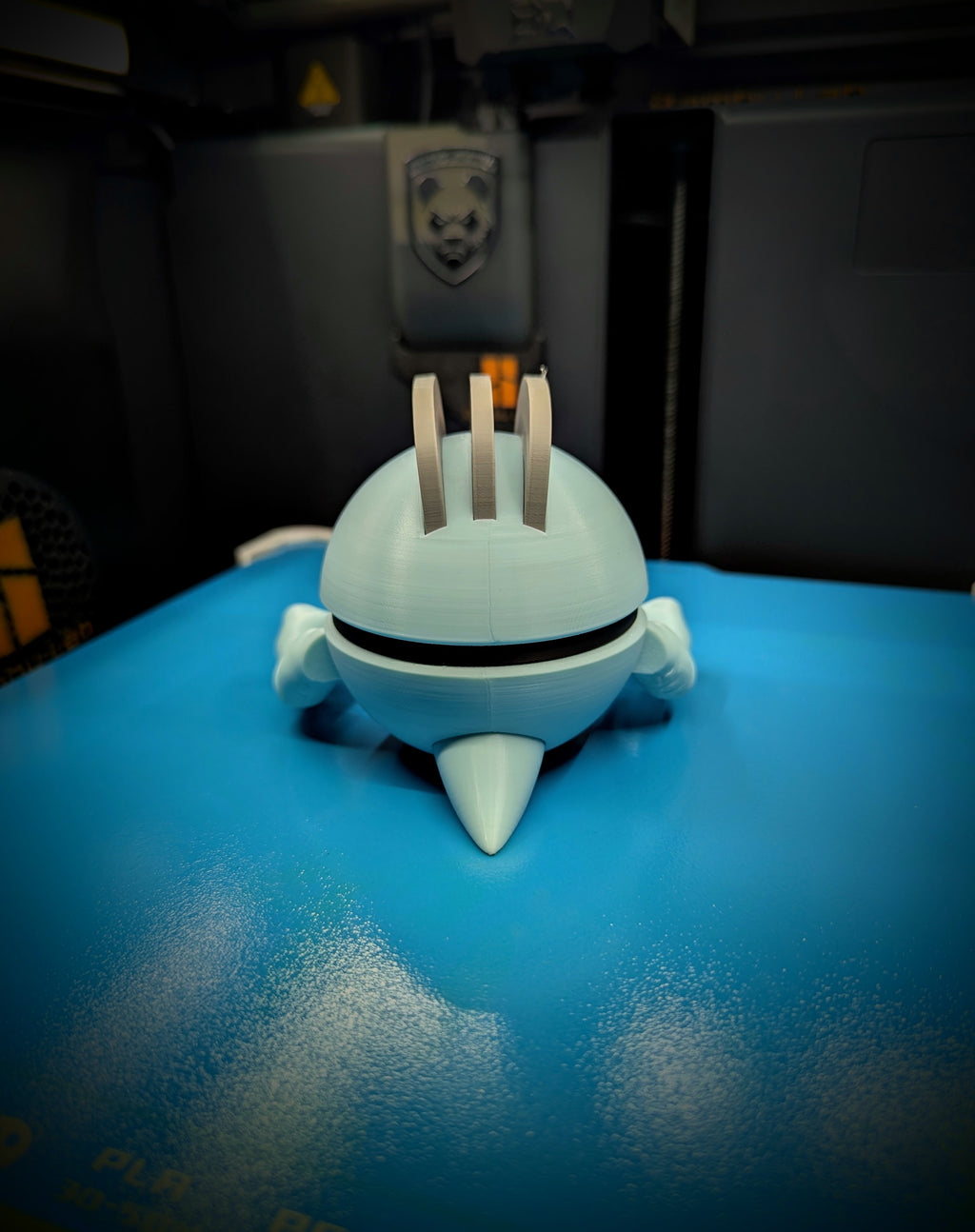 Machop Pokéball Display Model – 3D Printed Collectible Figure
