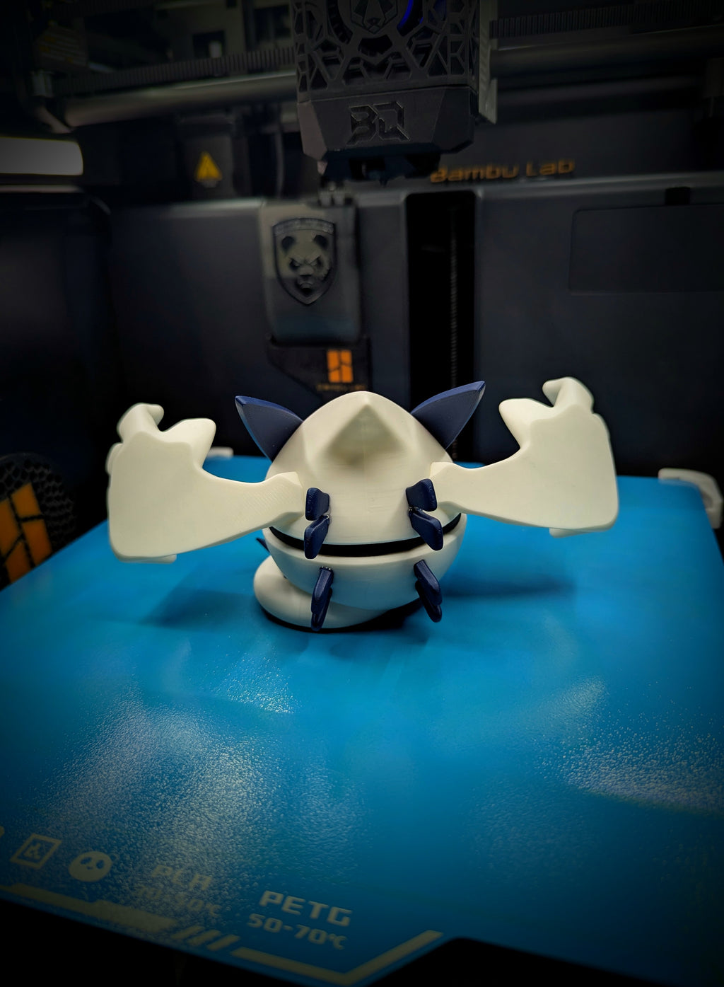 Lugia Pokéball Display Model – 3D Printed Collectible Figure