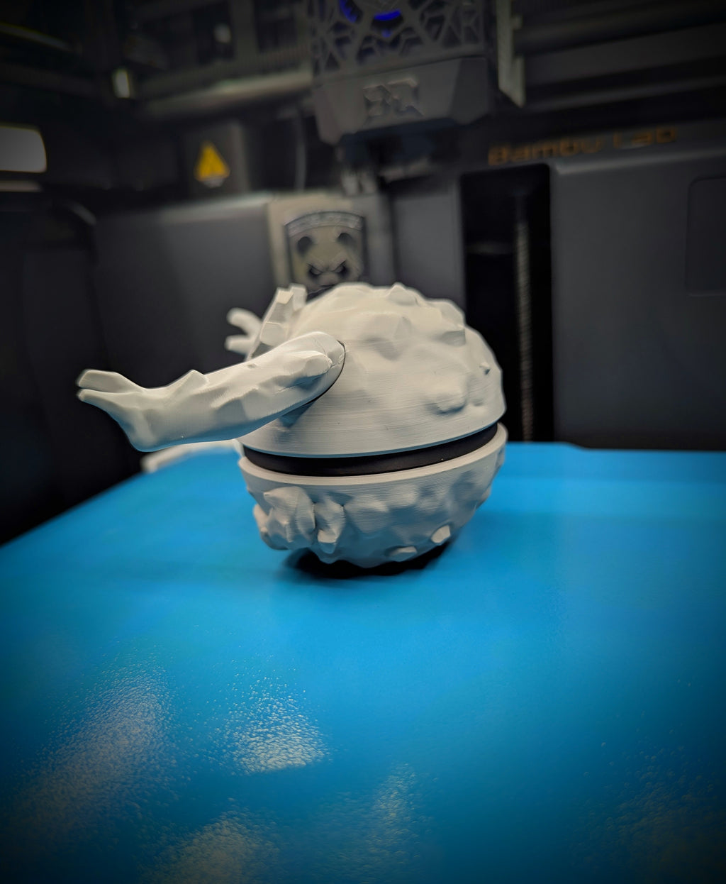 Graveler Pokéball Display Model – 3D Printed Collectible Figure