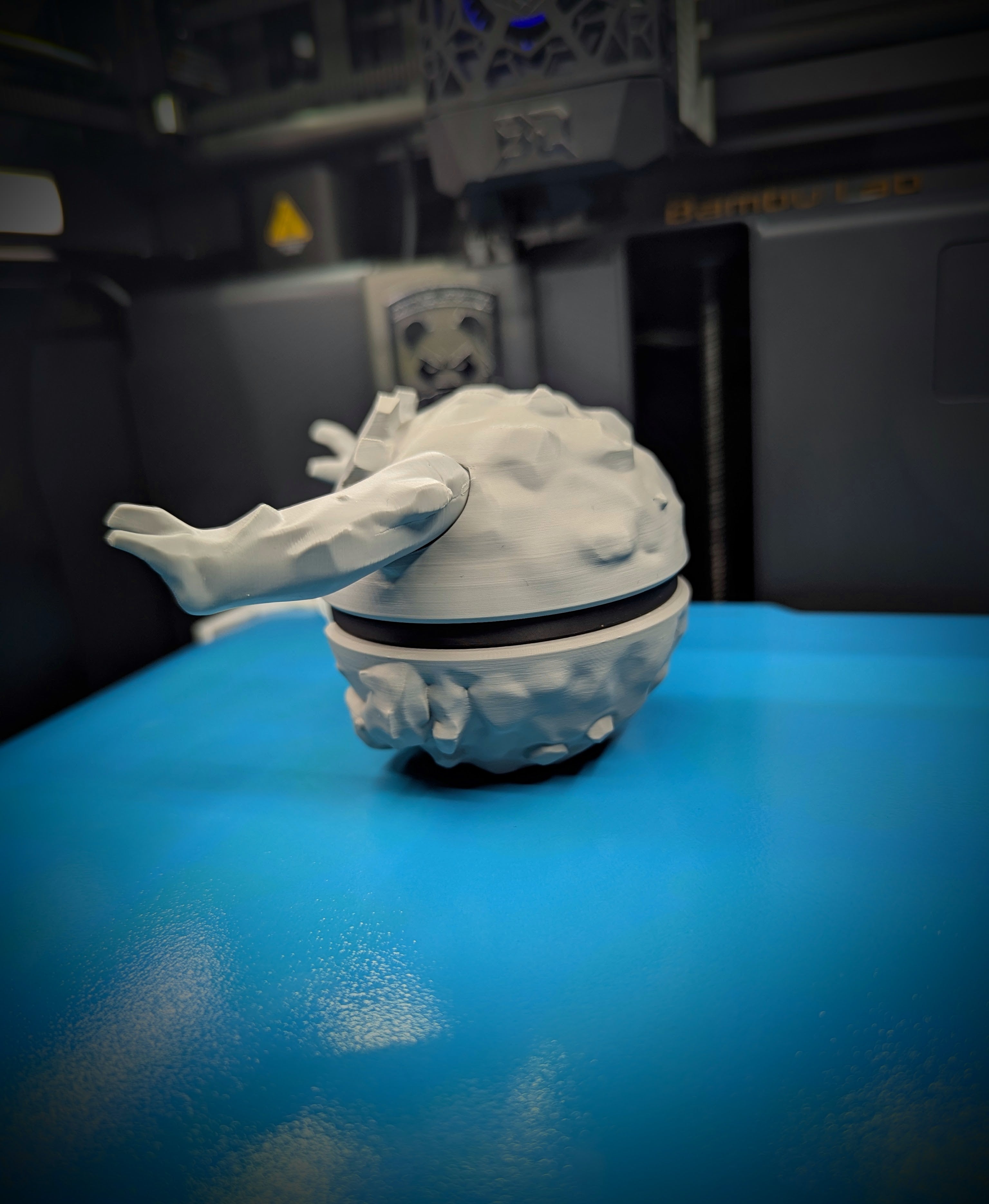 Graveler Pokéball Display Model – 3D Printed Collectible Figure