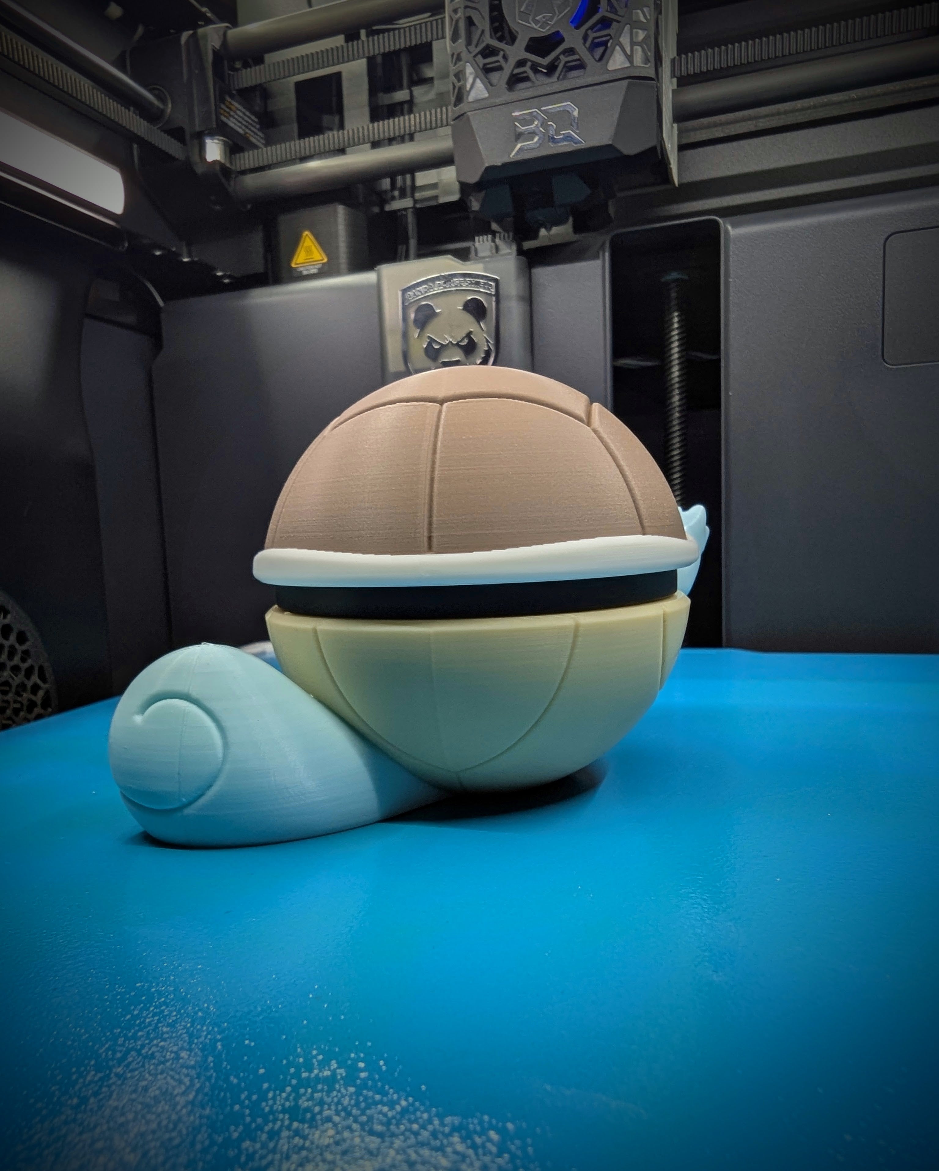 Squirtle Pokéball Display Model – 3D Printed Collectible Figure