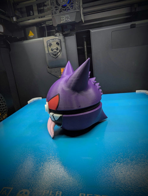 Gengar Pokéball Display Model – 3D Printed Collectible Figure