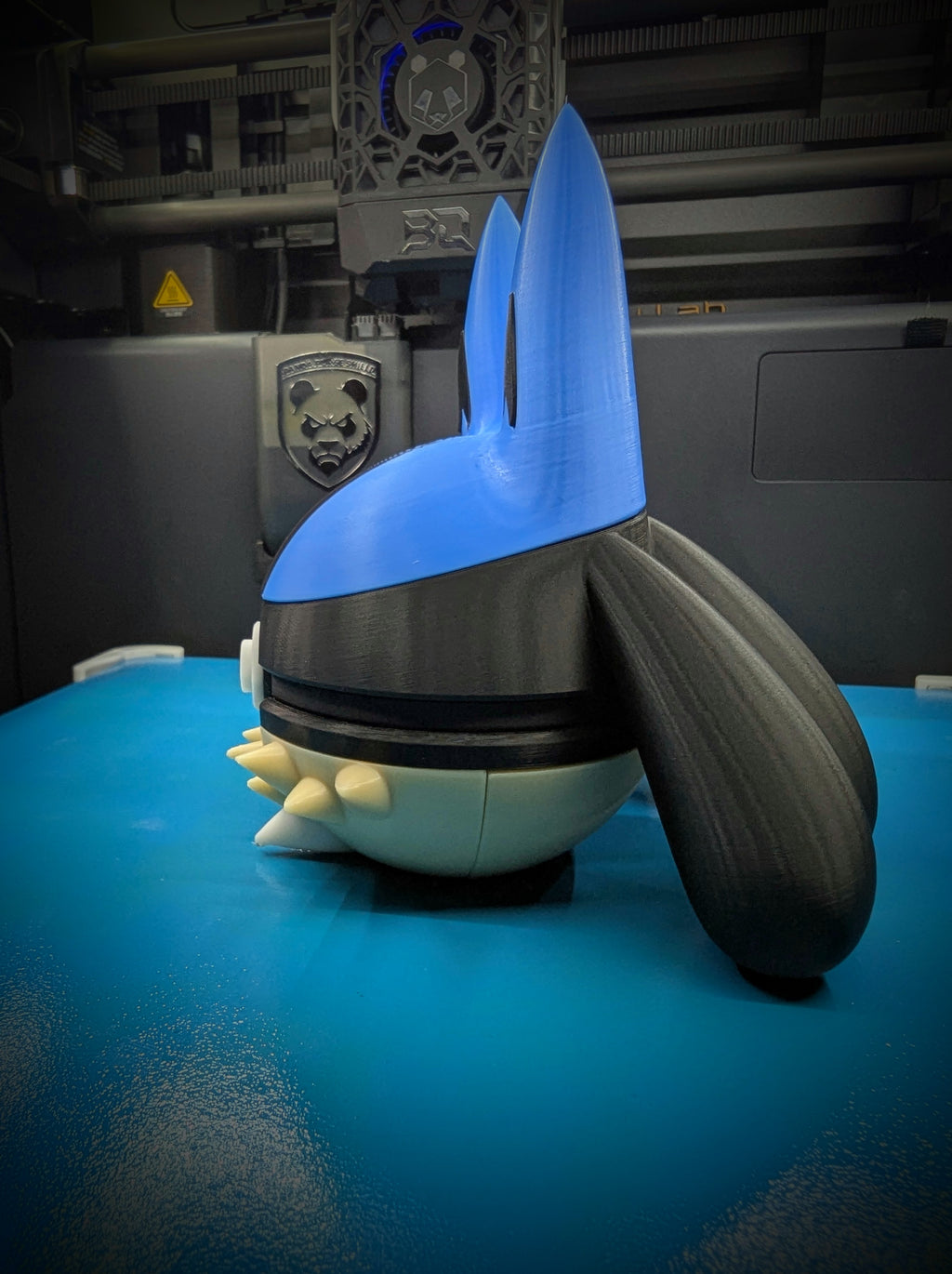 Lucario Pokéball Display Model – 3D Printed Collectible Figure