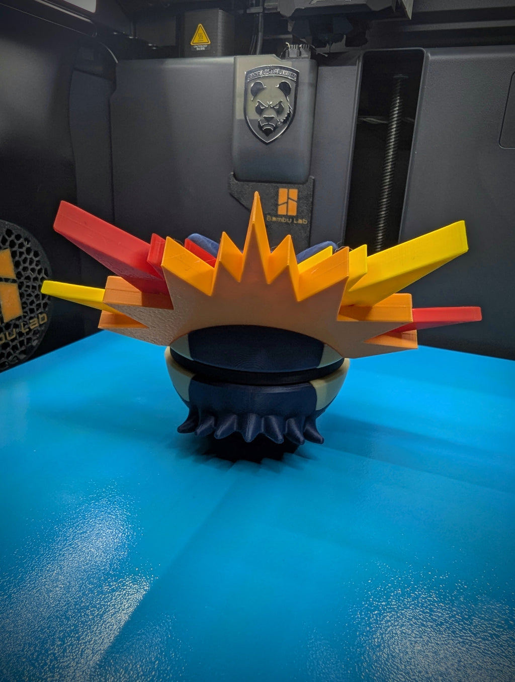 Typhlosion Pokéball Display Model – 3D Printed Collectible Figure