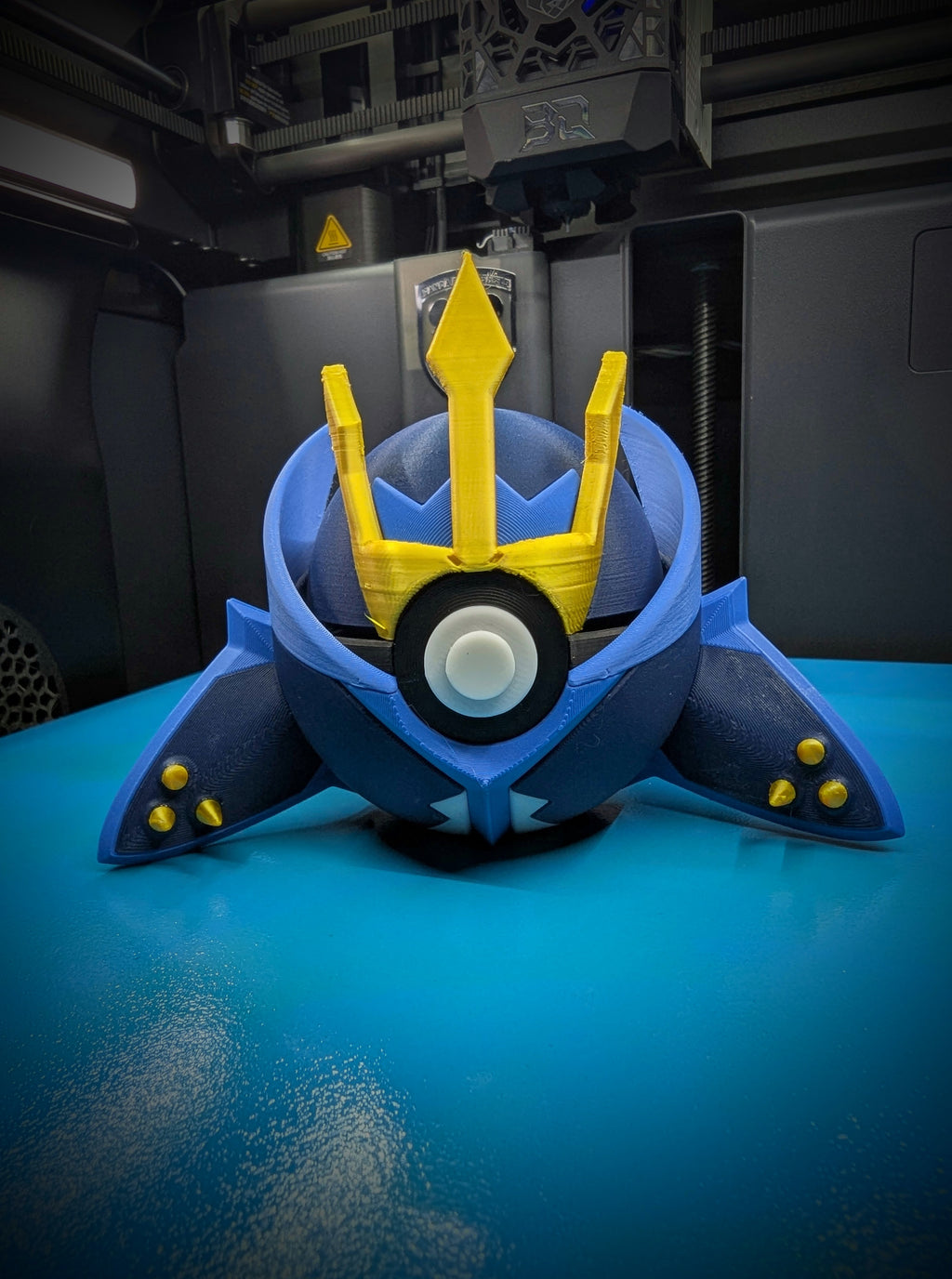 Empoleon Pokéball Display Model – 3D Printed Collectible Figure