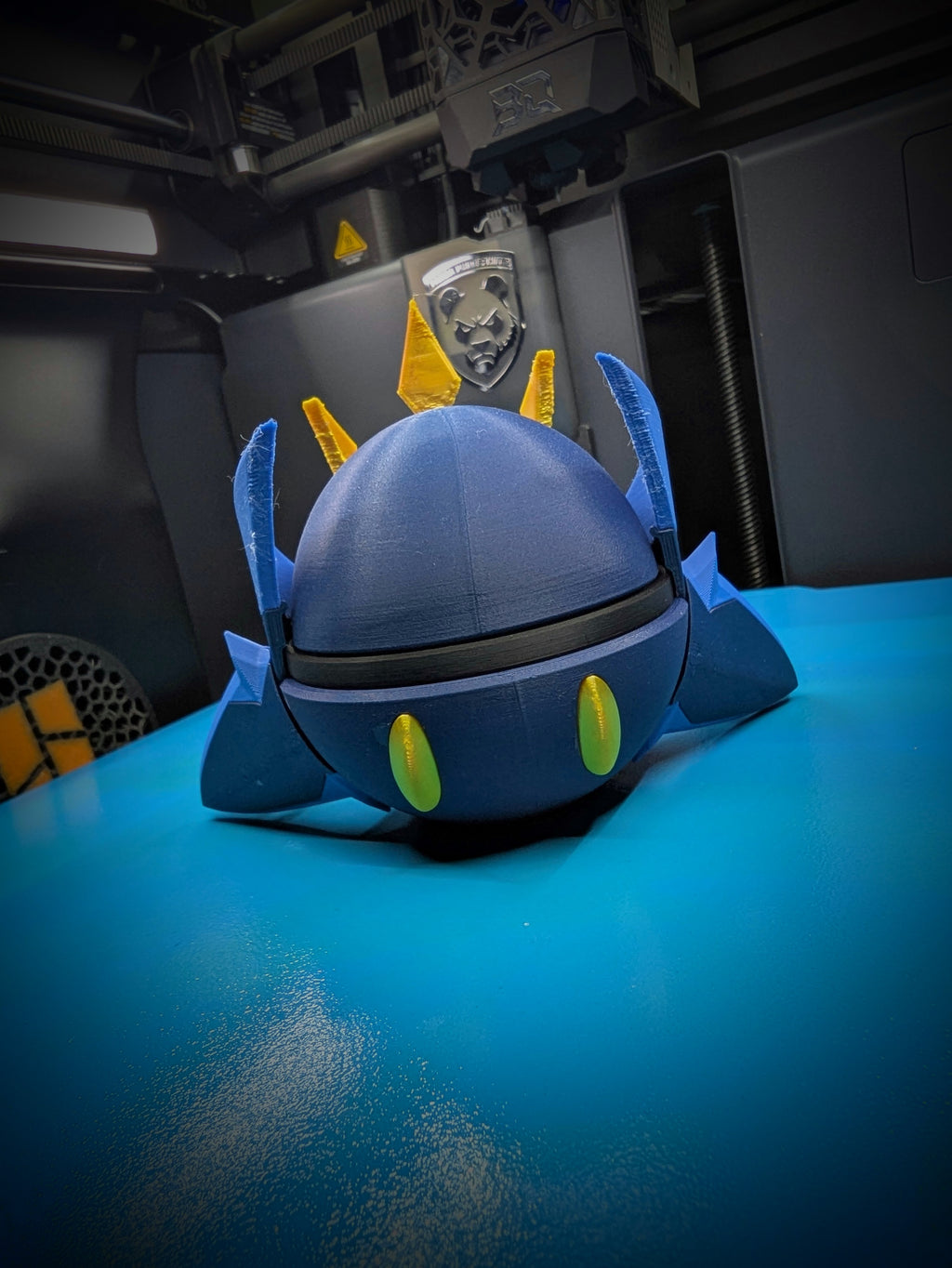 Empoleon Pokéball Display Model – 3D Printed Collectible Figure