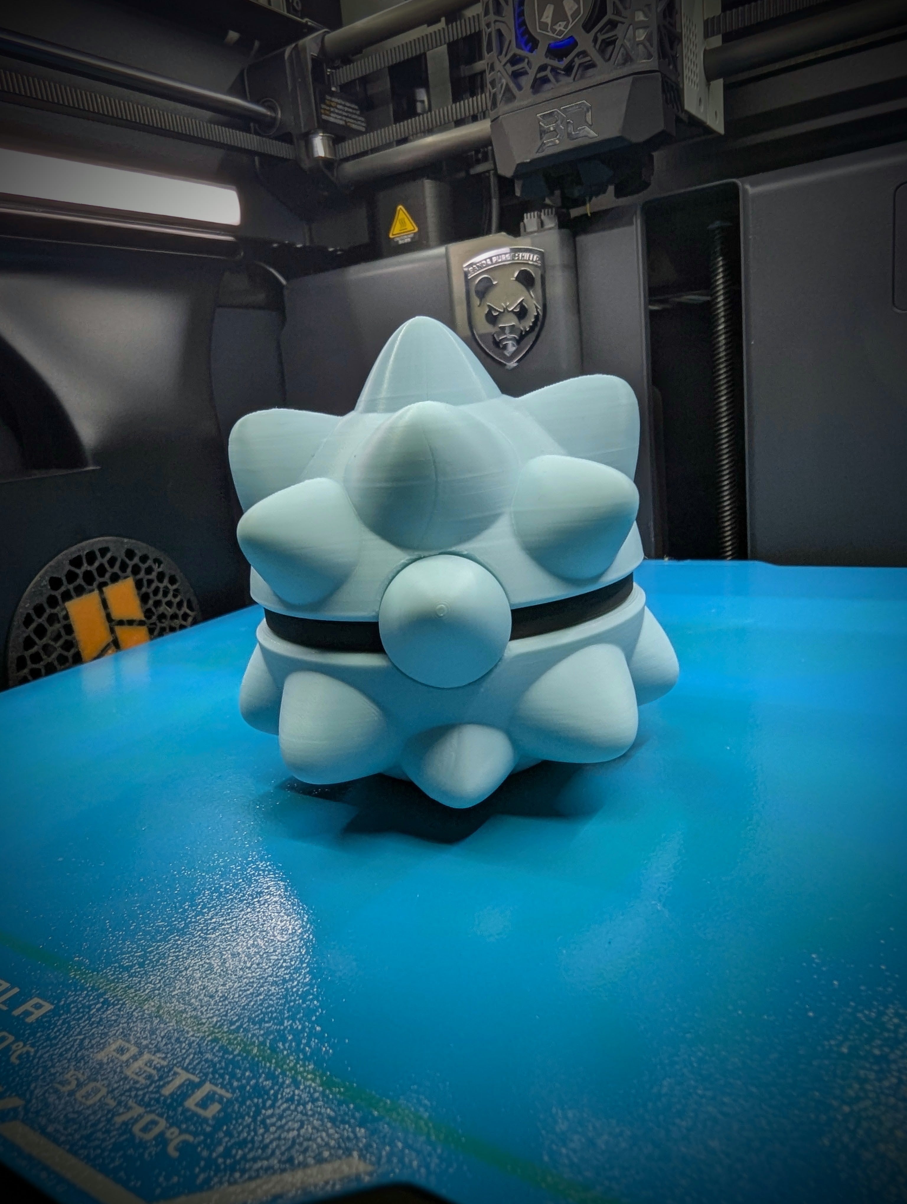 Snom Pokéball Display Model – 3D Printed Collectible Figure