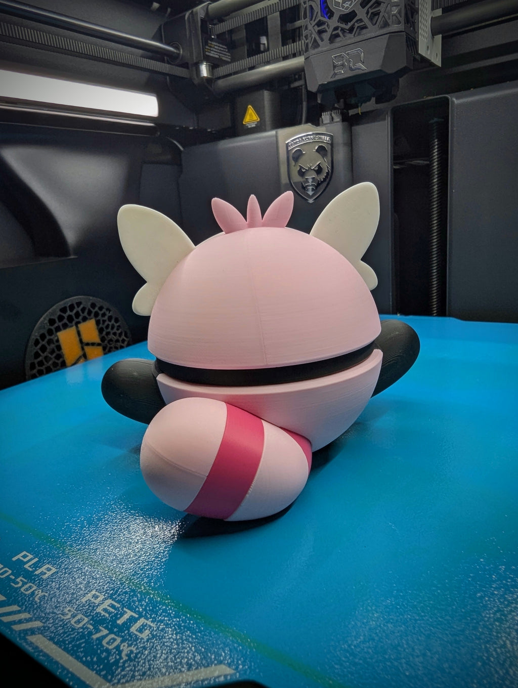 Bewear Pokéball Display Model – 3D Printed Collectible Figure