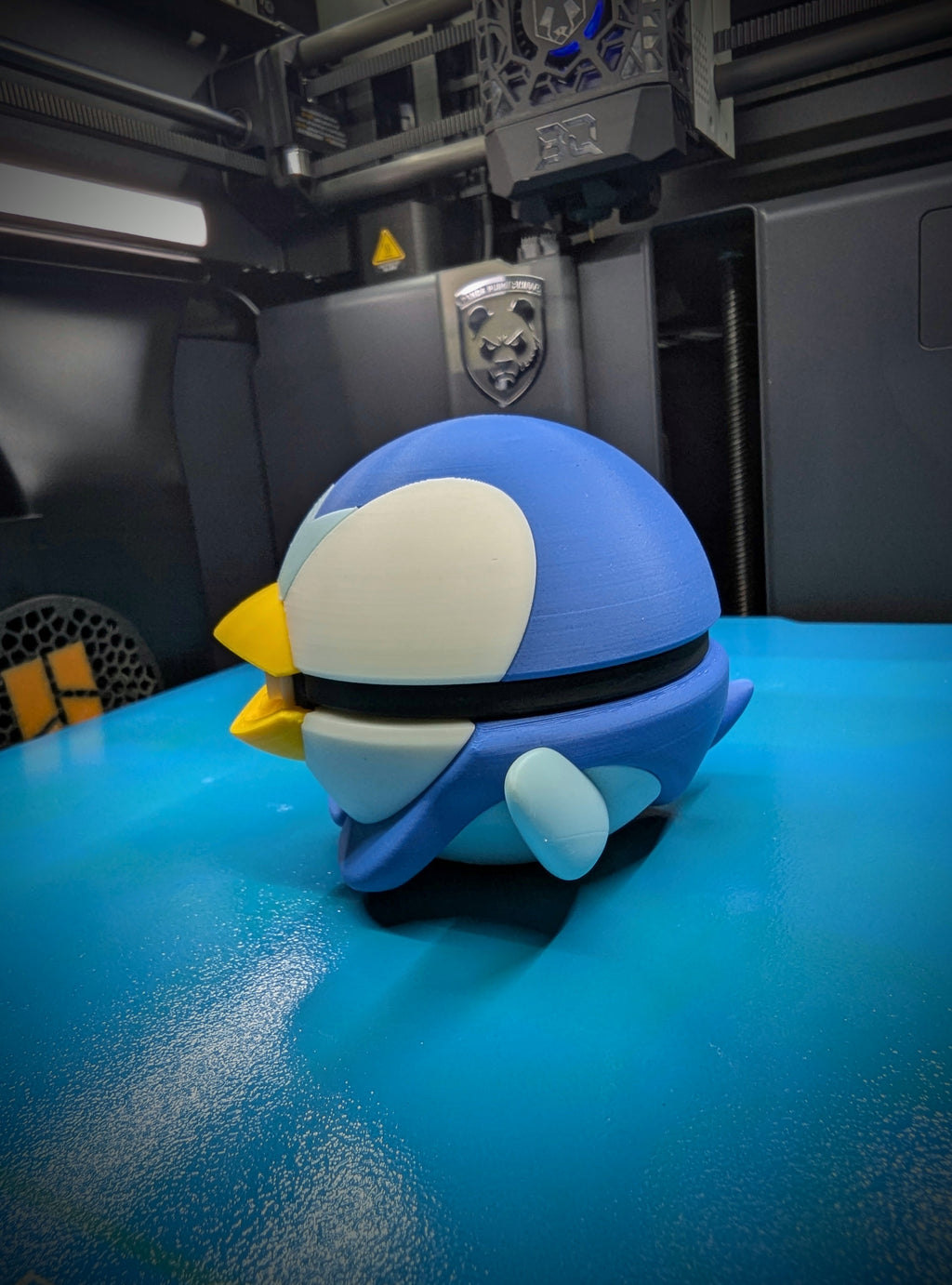 Piplup Pokéball Display Model – 3D Printed Collectible Figure