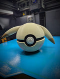 Peakychu Pokéball Display Model – 3D Printed Collectible Figure