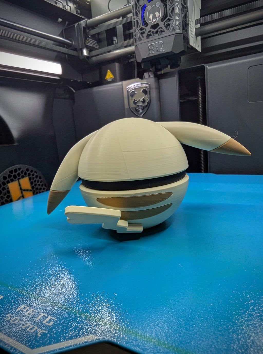 Peakychu Pokéball Display Model – 3D Printed Collectible Figure
