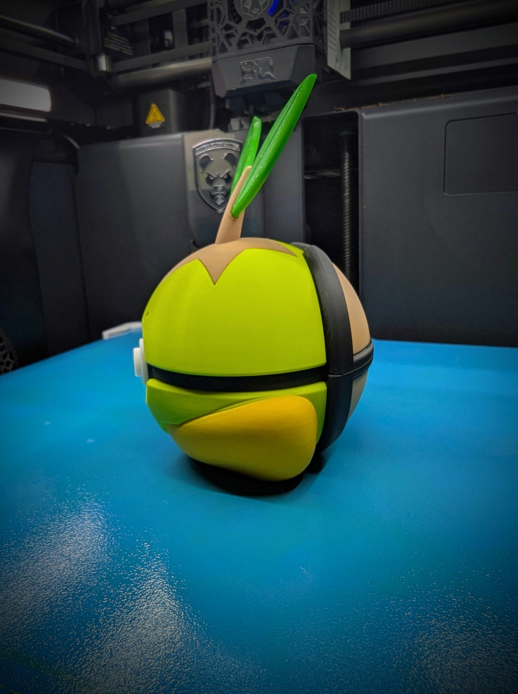 Turtwig Pokéball Display Model – 3D Printed Collectible Figure