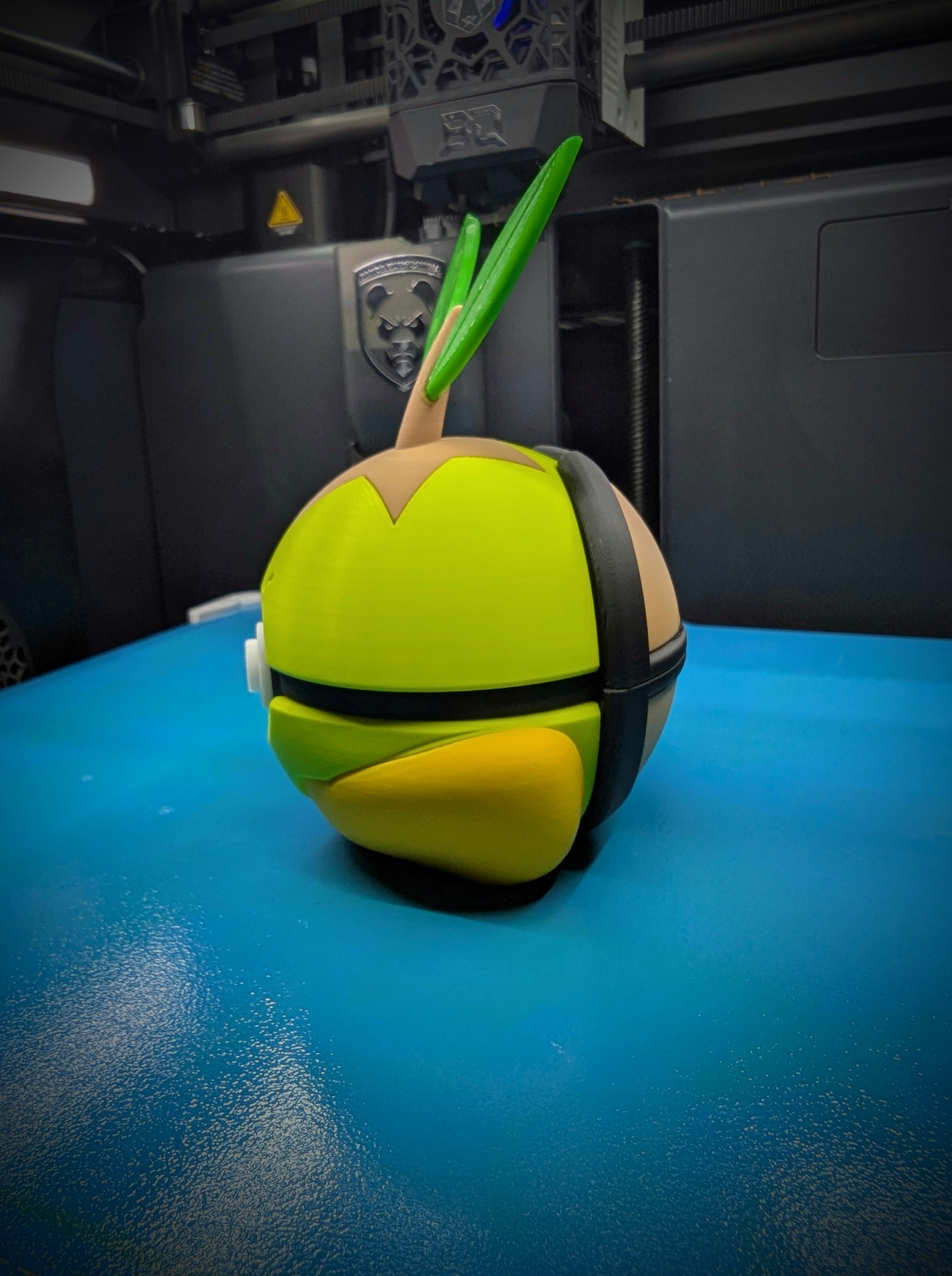 Turtwig Pokéball Display Model – 3D Printed Collectible Figure