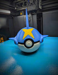 Sharpedo Pokéball Display Model – 3D Printed Collectible Figure
