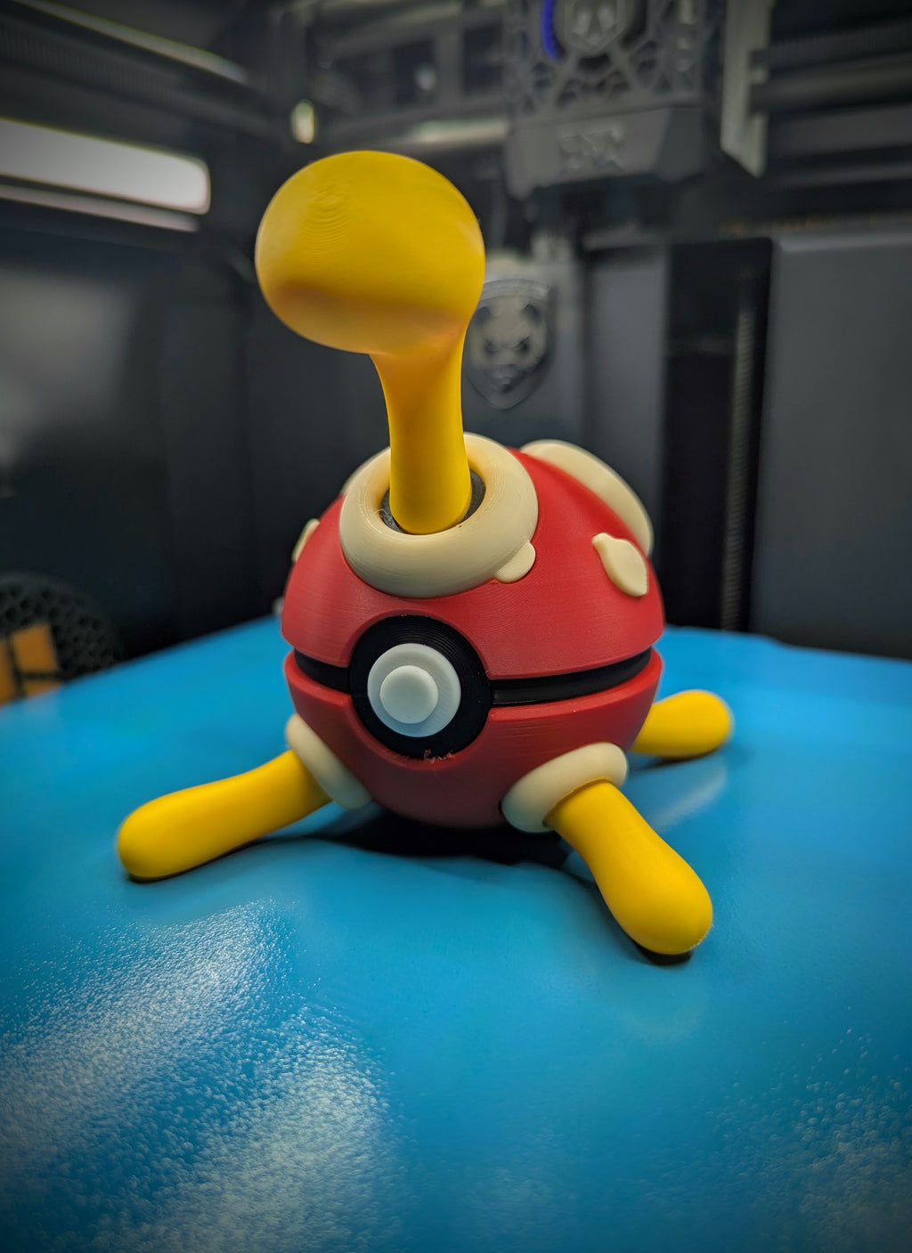 Shuckle Pokéball Display Model – 3D Printed Collectible Figure