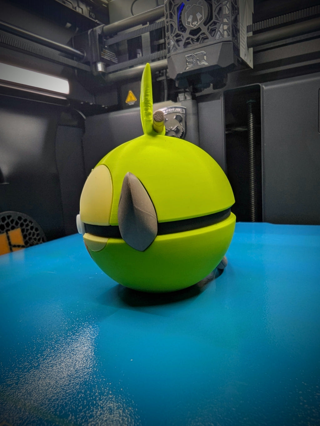 Grookey Pokéball Display Model – 3D Printed Collectible Figure