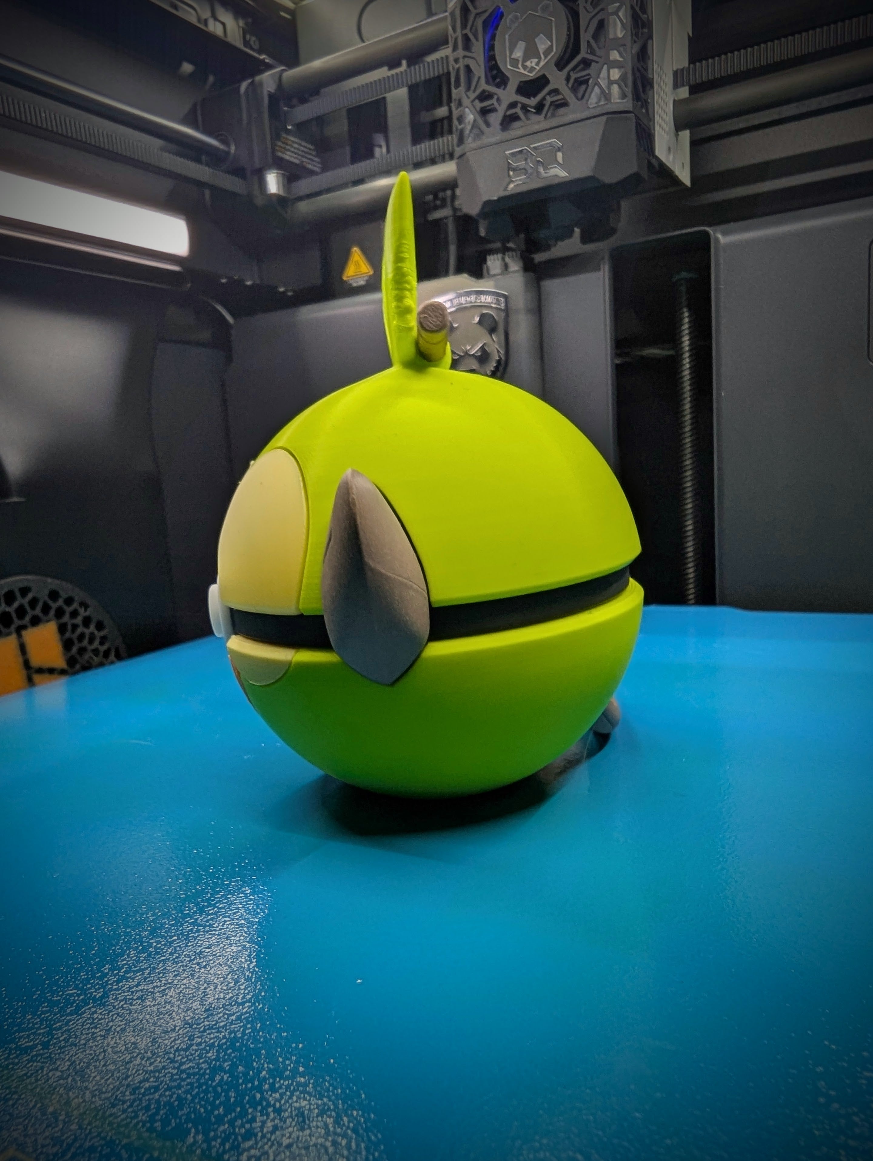 Grookey Pokéball Display Model – 3D Printed Collectible Figure