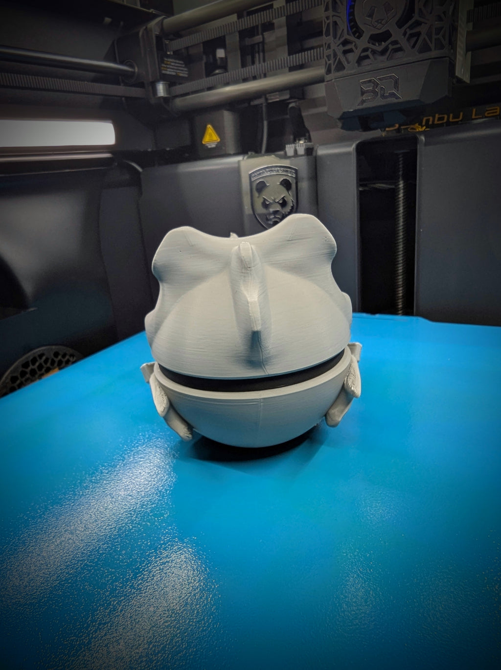 Rhyhorn Pokéball Display Model – 3D Printed Collectible Figure