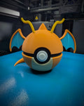 Dragonite Pokéball Display Model – 3D Printed Collectible Figure