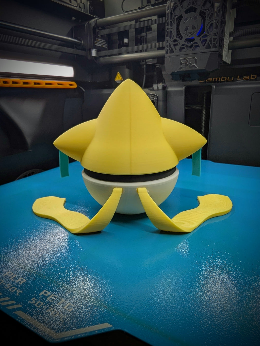 Jirachi Pokéball Display Model – 3D Printed Collectible Figure