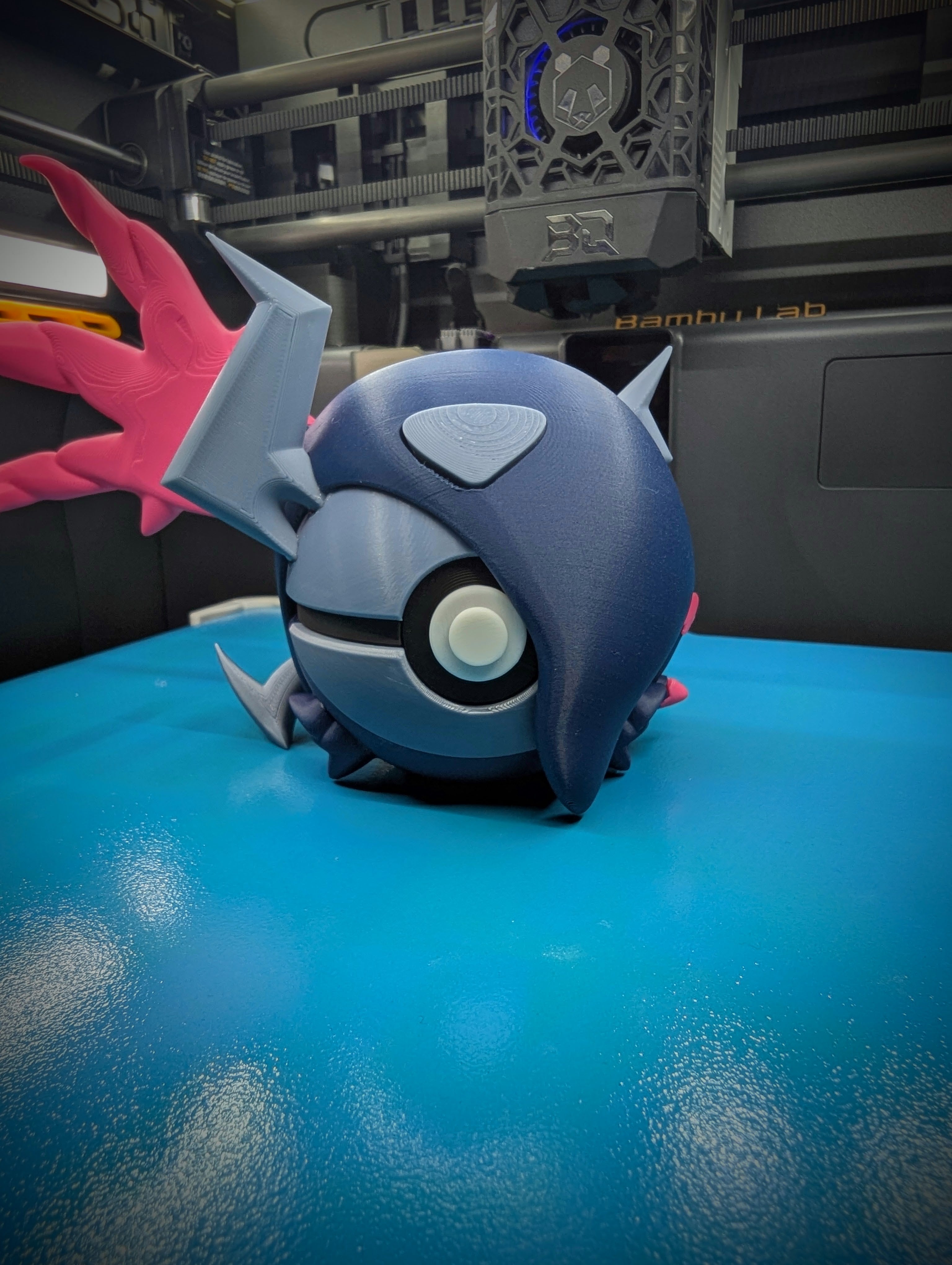 Mega Absol Z Pokéball Display Model – 3D Printed Collectible Figure