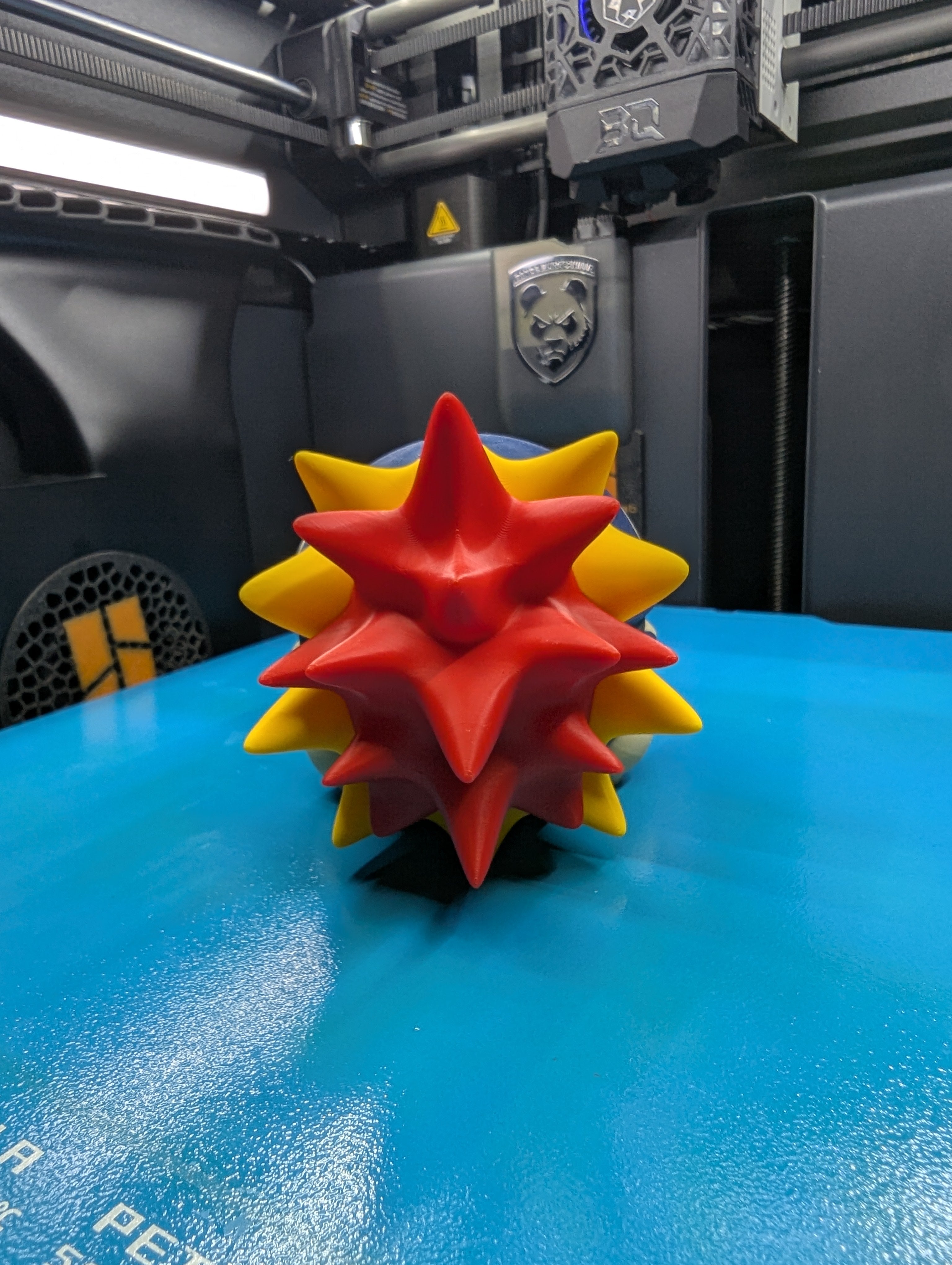 Cyndaquil Pokéball Display Model – 3D Printed Collectible Figure