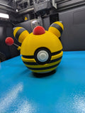 Ampharos Pokéball Display Model – 3D Printed Collectible Figure