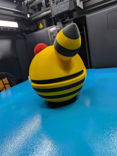 Ampharos Pokéball Display Model – 3D Printed Collectible Figure