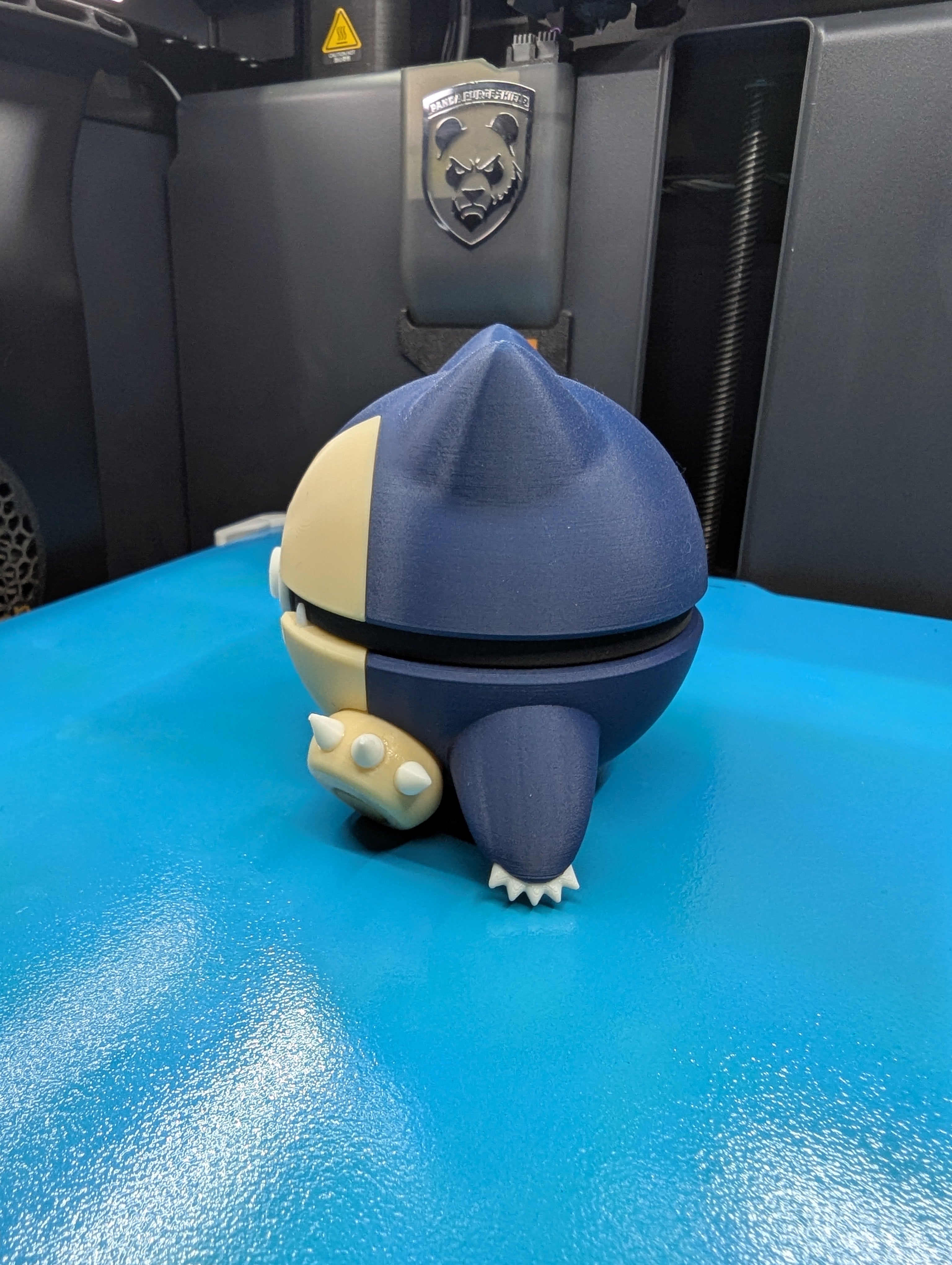 Snorlax Pokéball Display Model – 3D Printed Collectible Figure