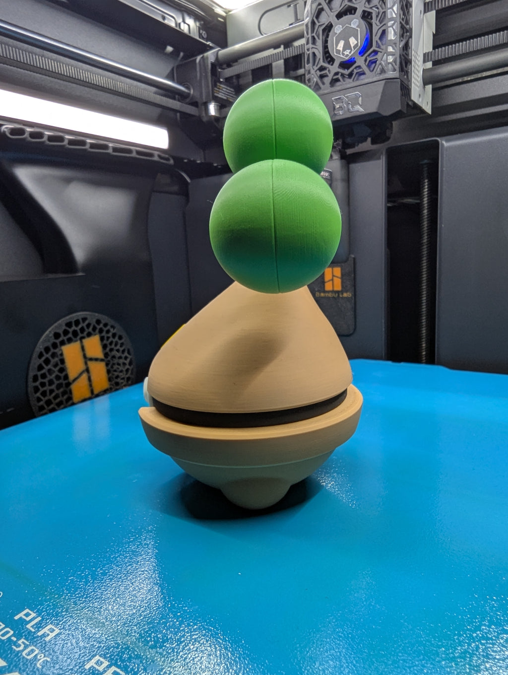 Bonsley Pokéball Display Model – 3D Printed Collectible Figure