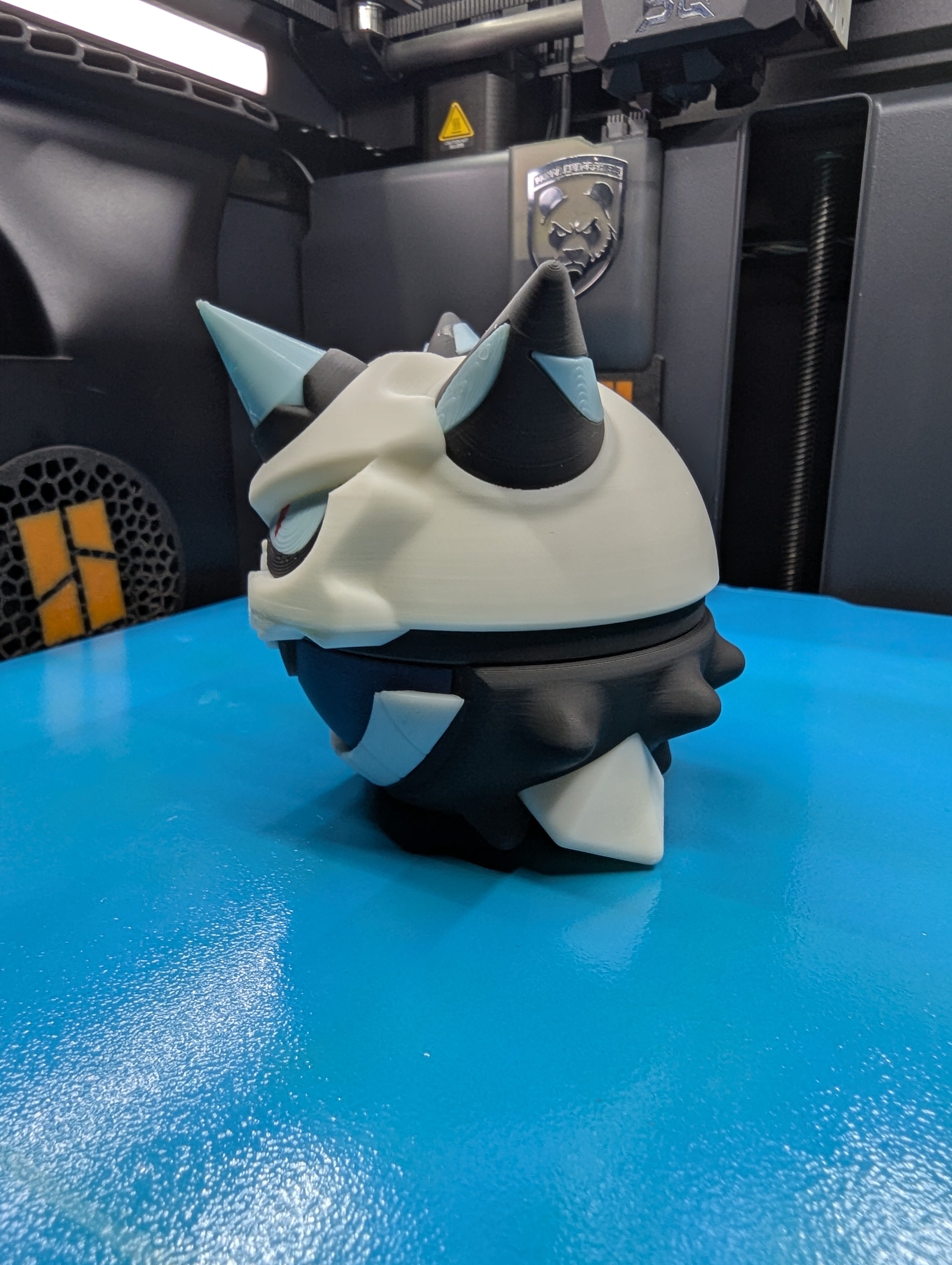 Mega Glalie Pokéball Display Model – 3D Printed Collectible Figure