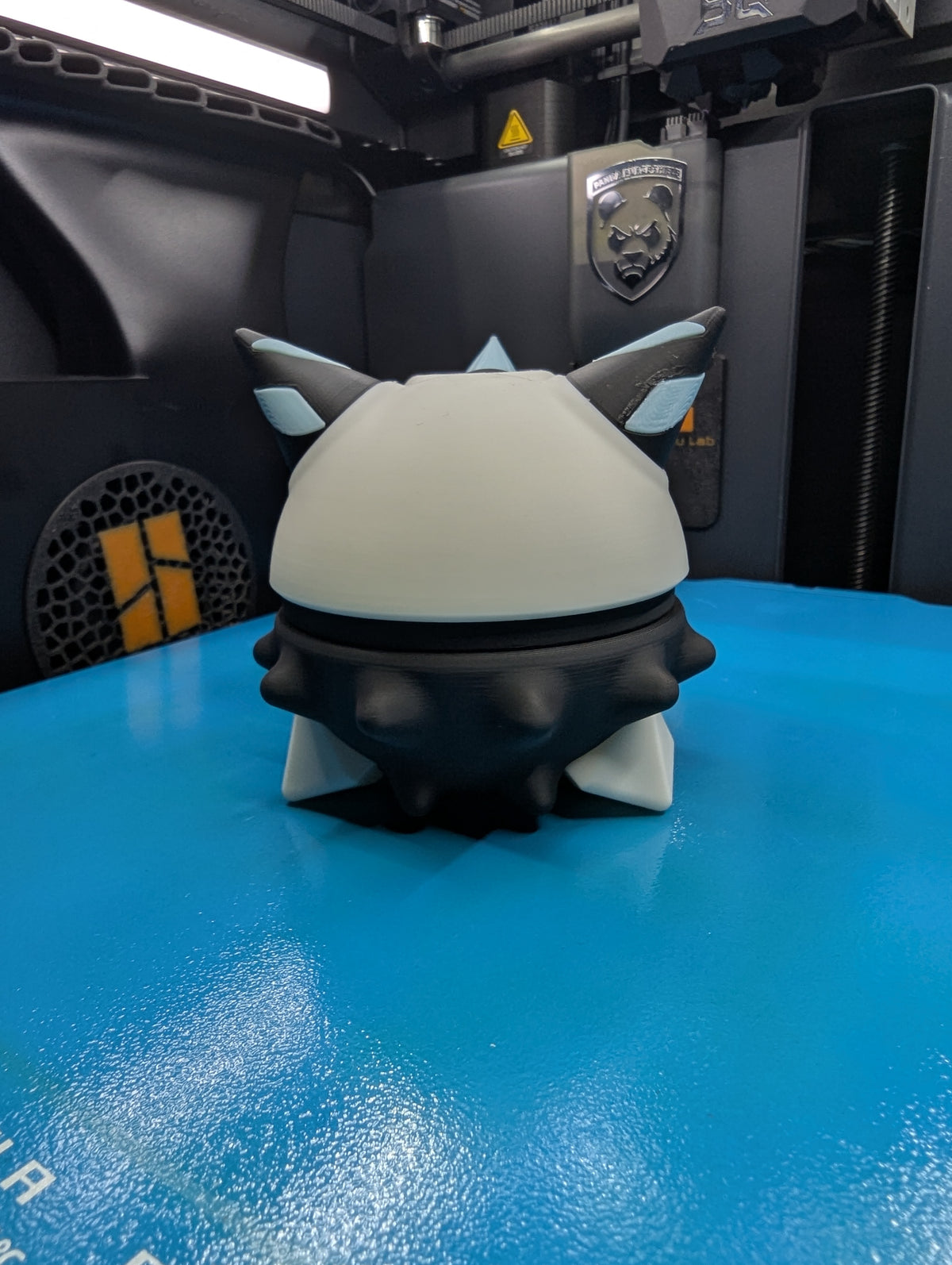 Mega Glalie Pokéball Display Model – 3D Printed Collectible Figure