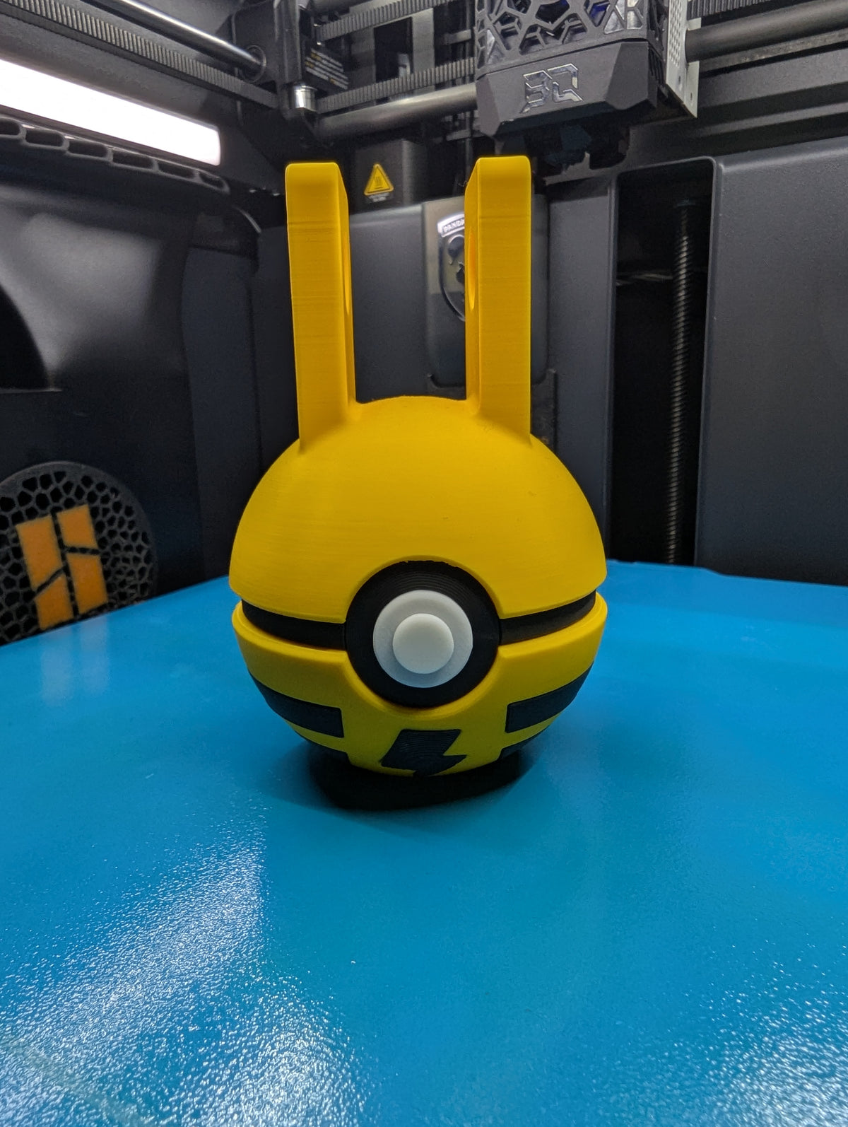 Elekid Pokéball Display Model – 3D Printed Collectible Figure