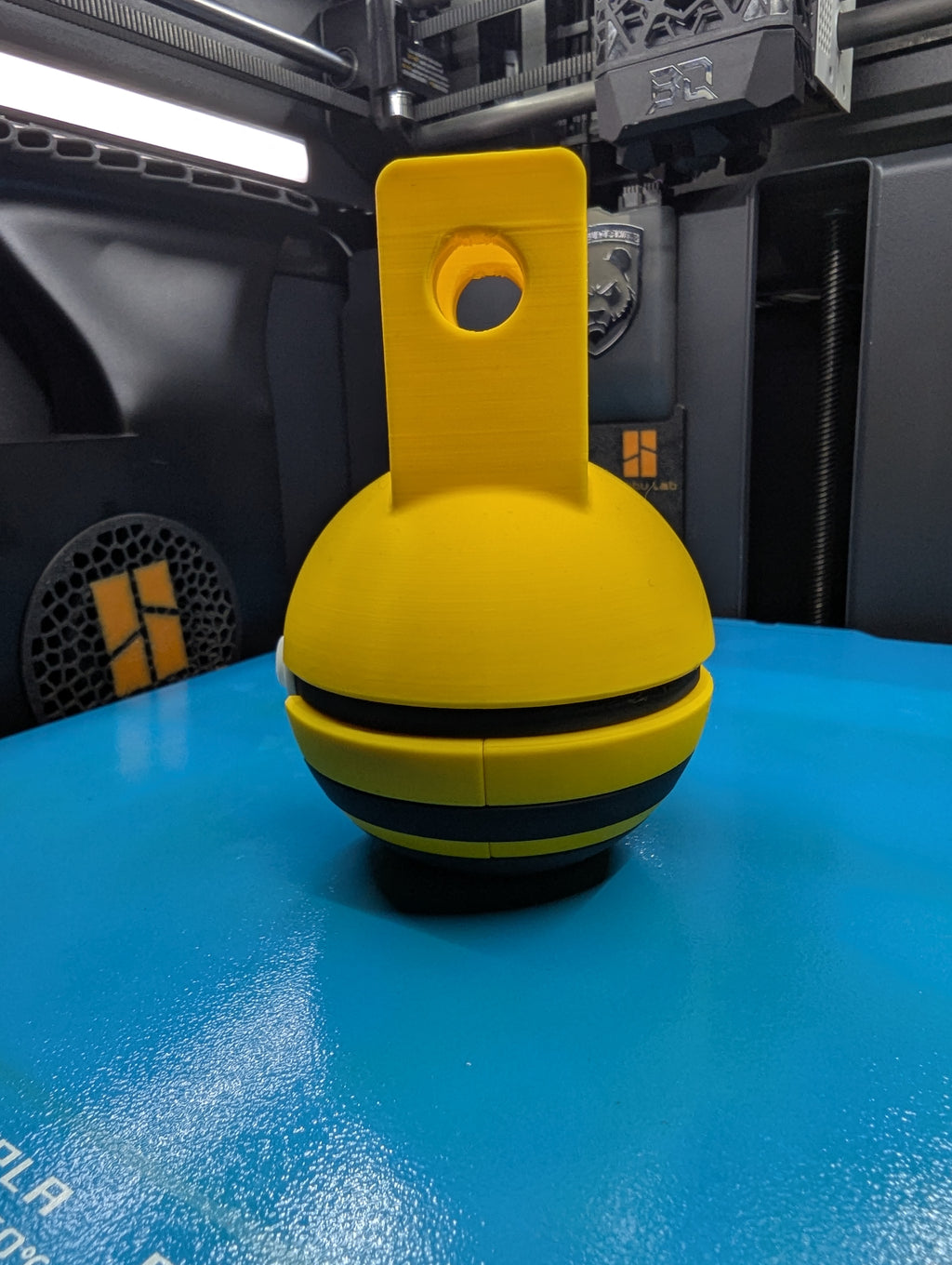 Elekid Pokéball Display Model – 3D Printed Collectible Figure
