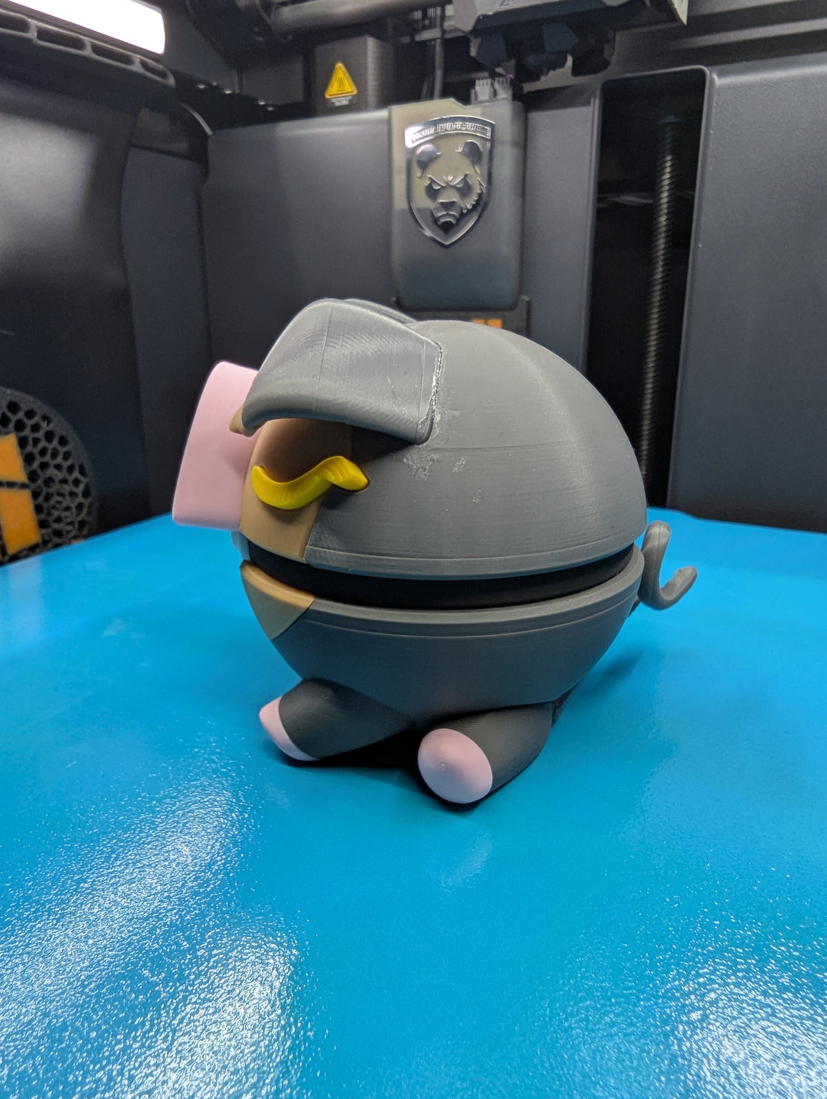 Lechonk Pokéball Display Model – 3D Printed Collectible Figure