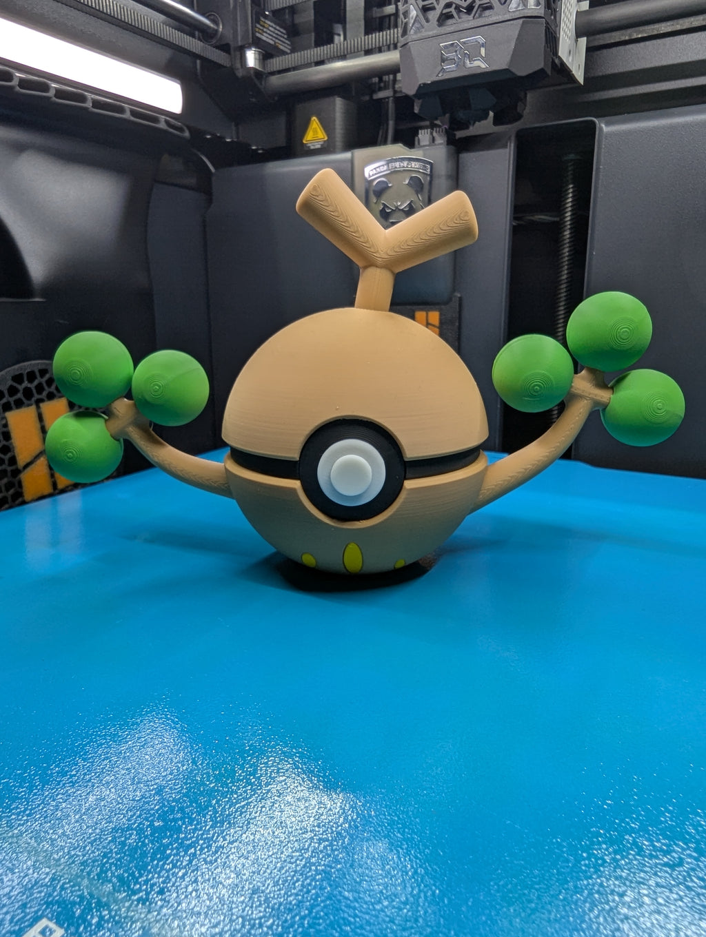 Sudowoodo Pokéball Display Model – 3D Printed Collectible Figure