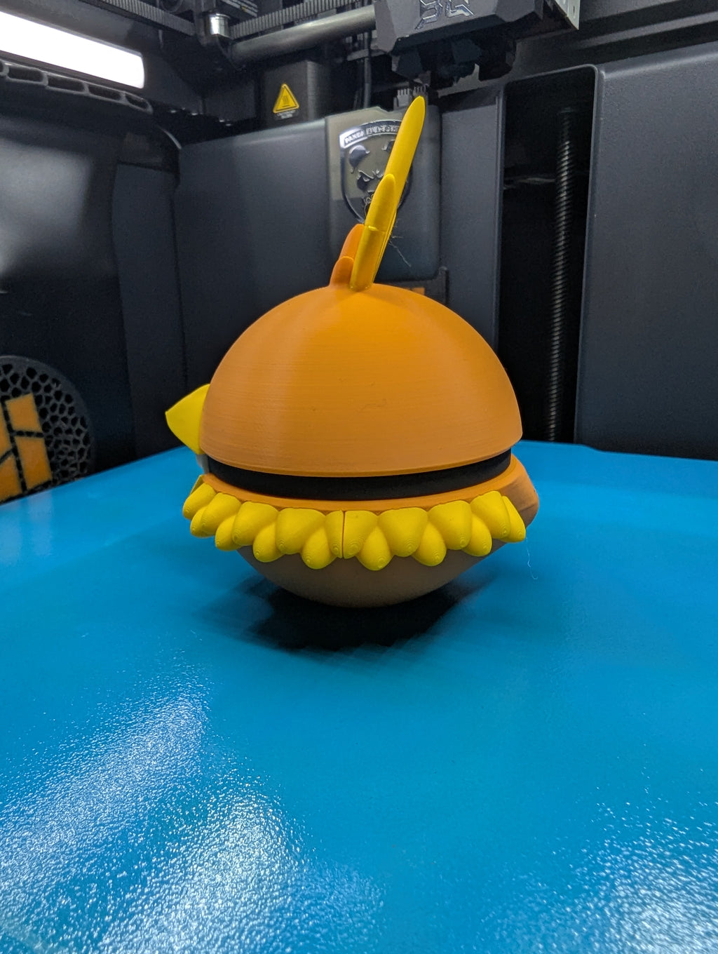 Torchic Pokéball Display Model – 3D Printed Collectible Figure