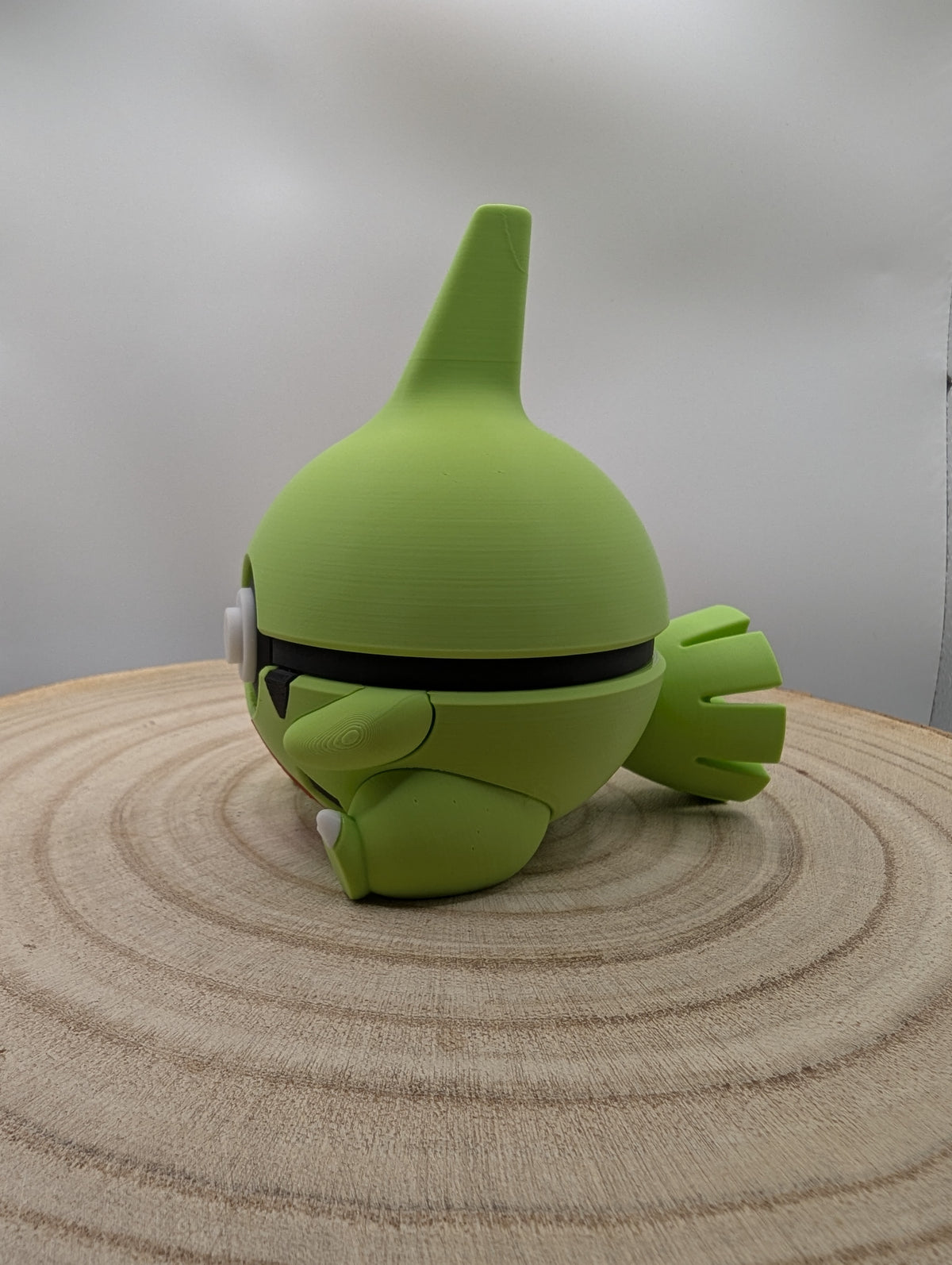 Larvitar Pokéball Display Model – 3D Printed Collectible Figure