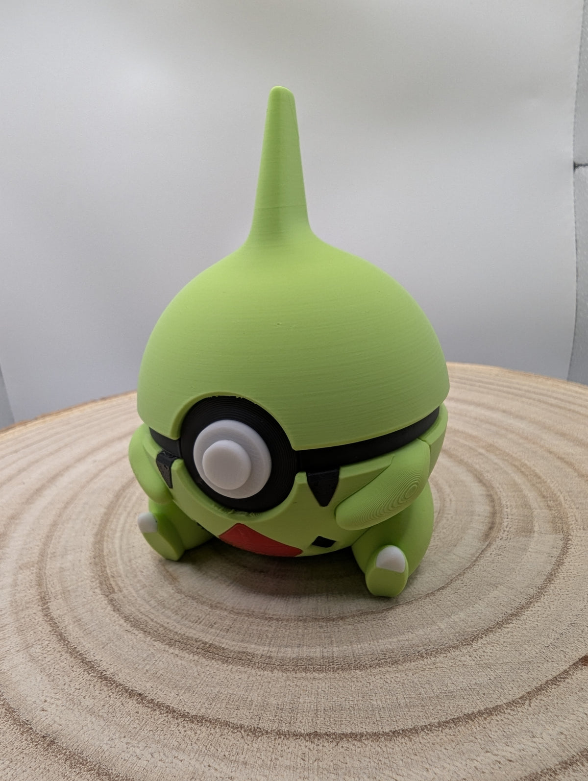 Larvitar Pokéball Display Model – 3D Printed Collectible Figure