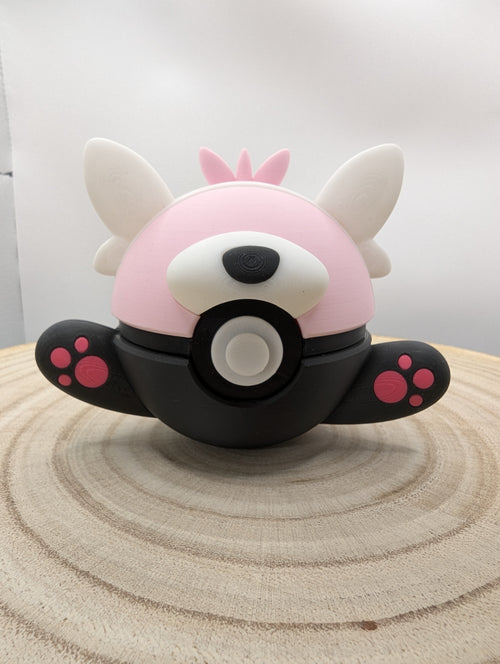 Bewear Pokéball Display Model – 3D Printed Collectible Figure