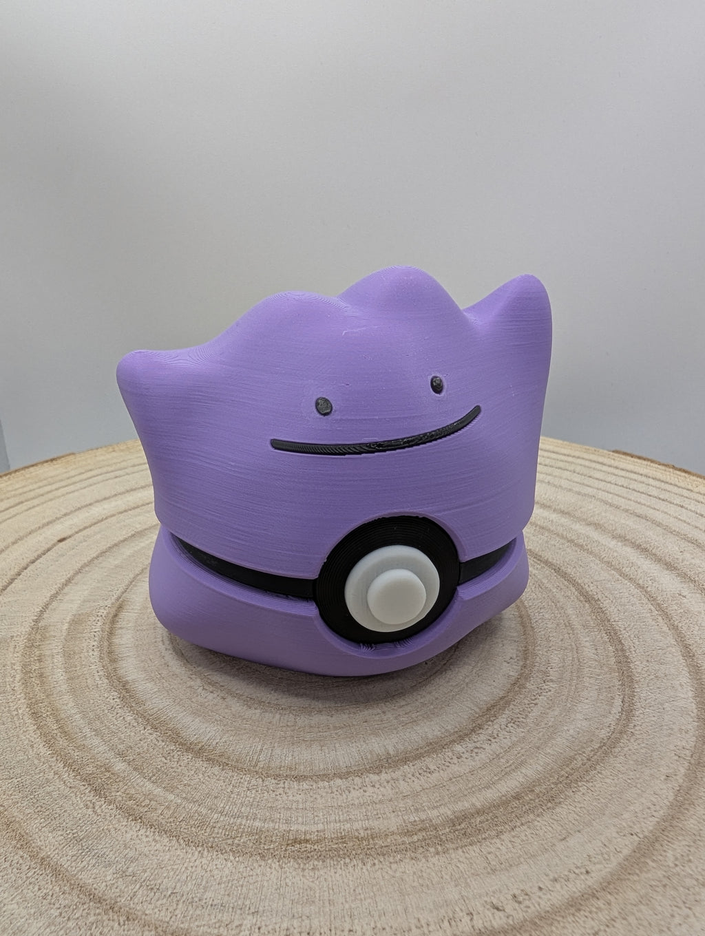 Ditto Pokéball Display Model – 3D Printed Collectible Figure
