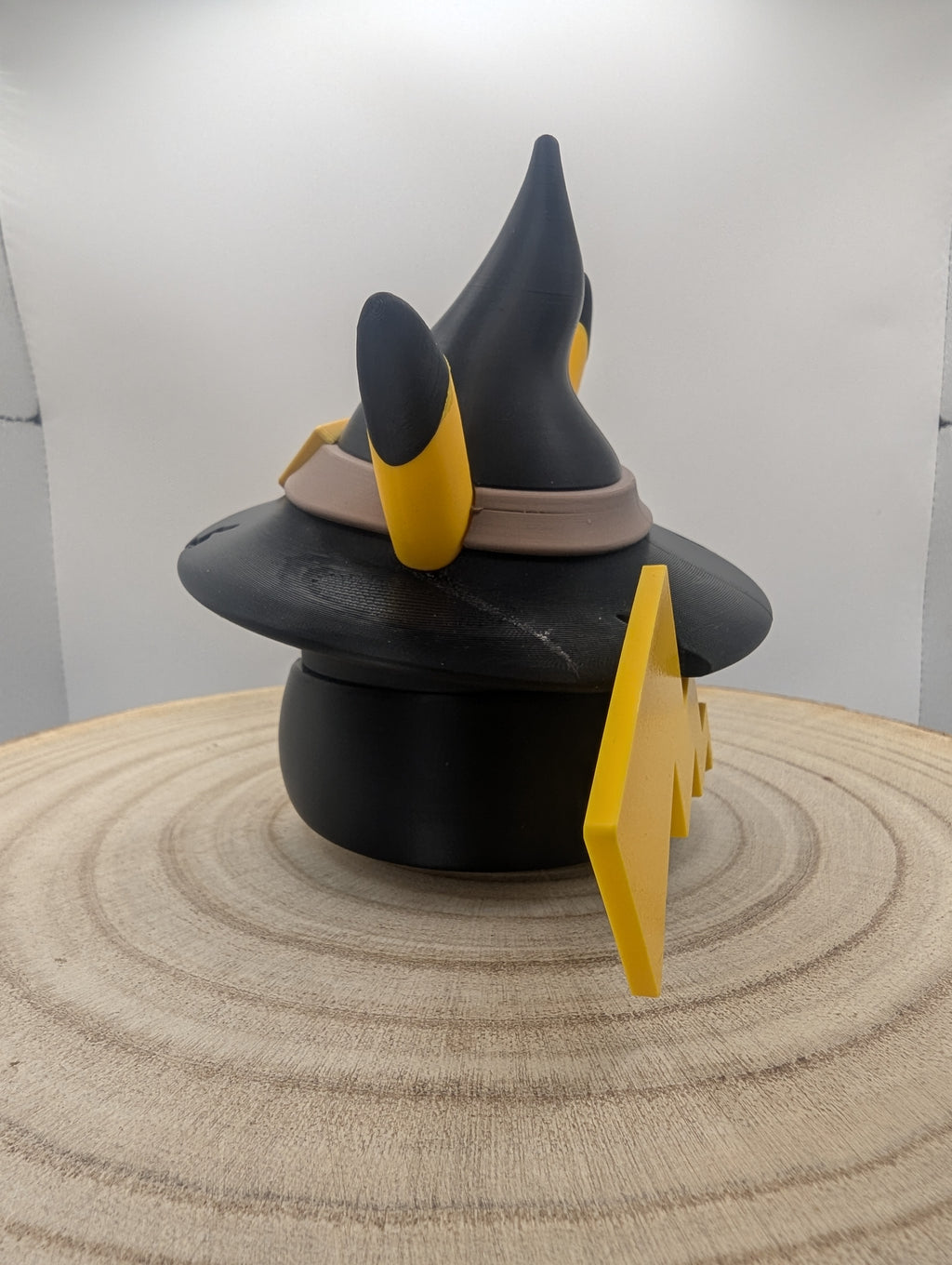 Witch Pikachu Pokéball Display Model – 3D Printed Collectible Figure