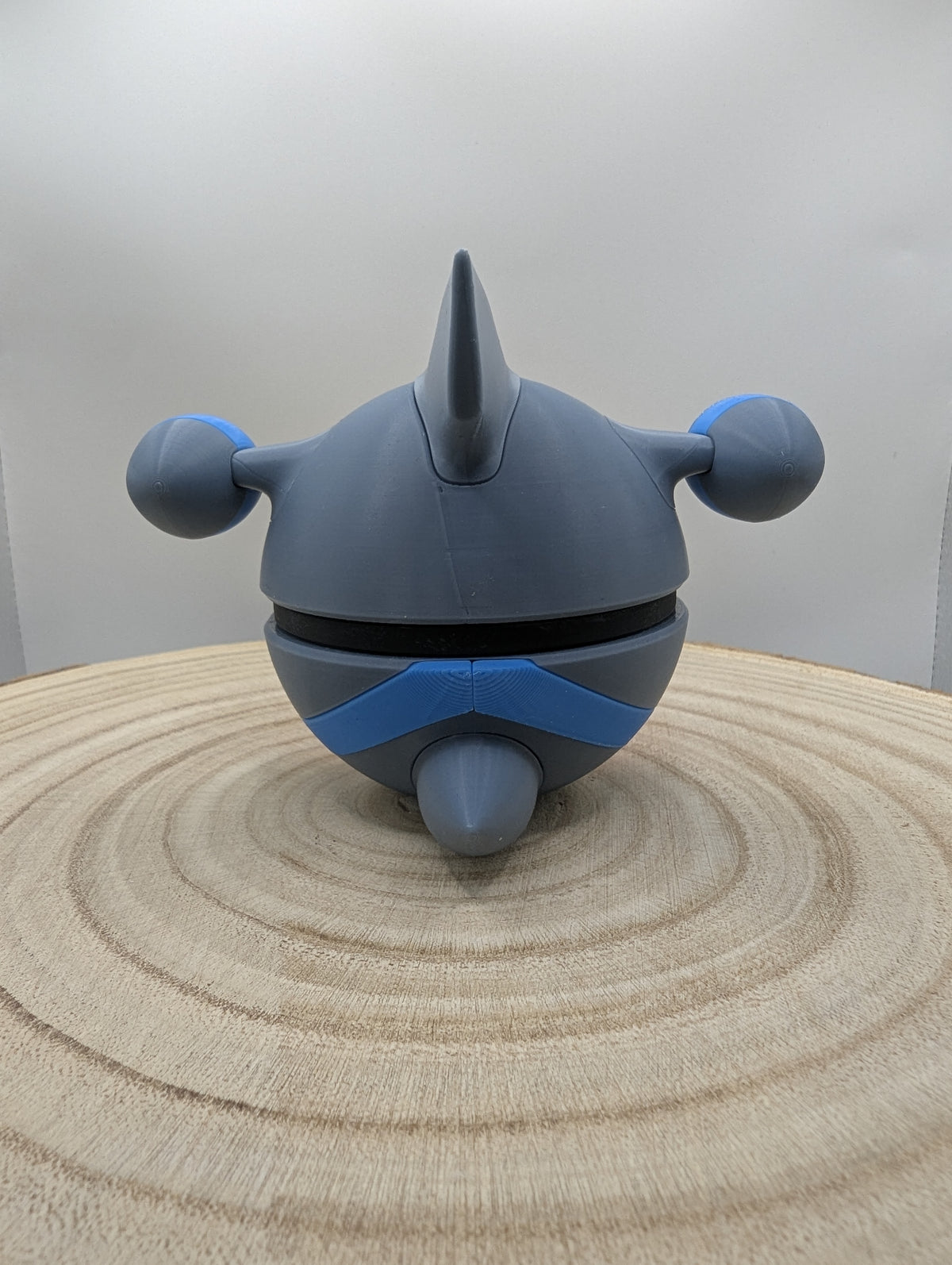 Gible Pokéball Display Model – 3D Printed Collectible Figure
