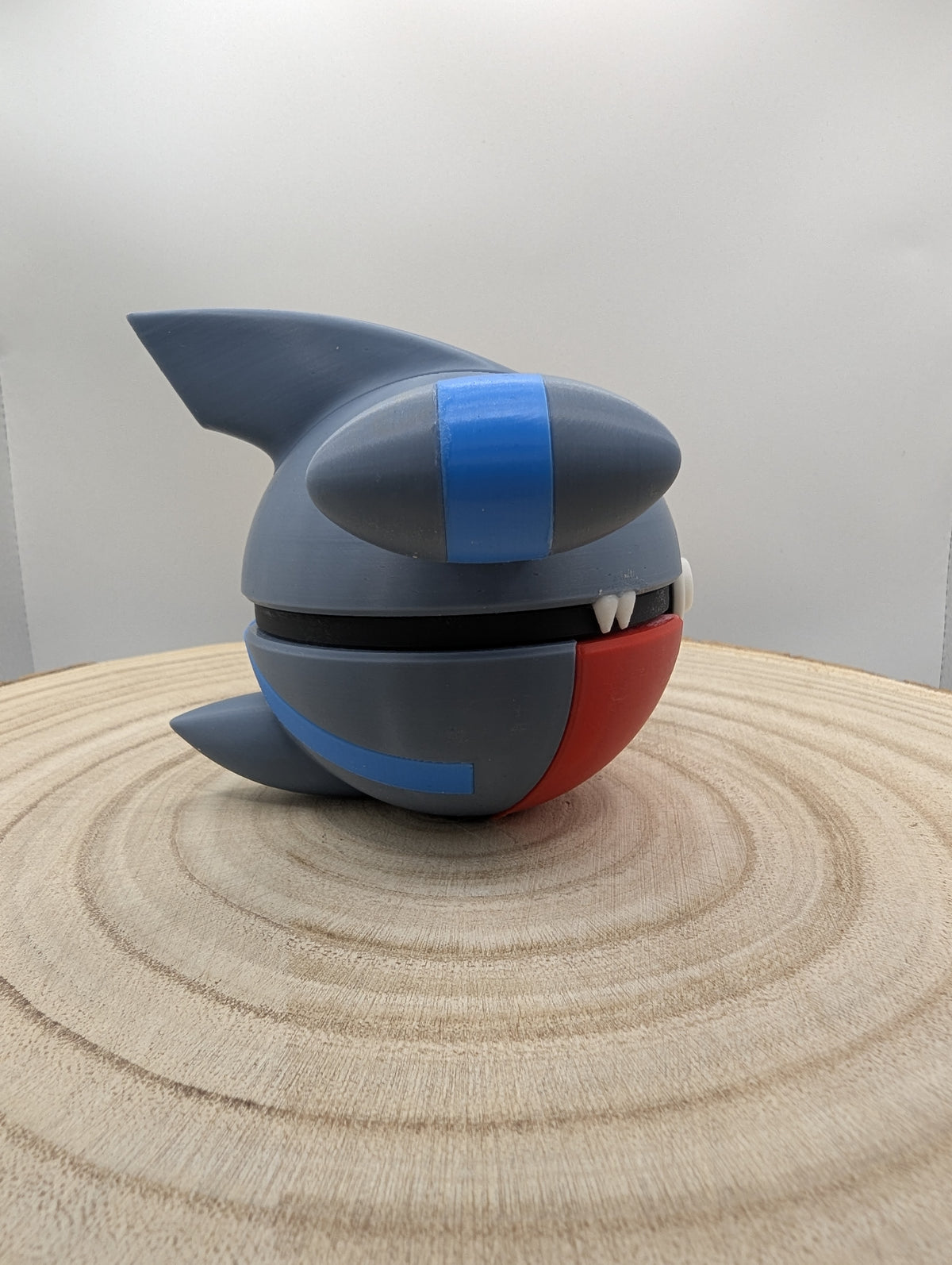 Gible Pokéball Display Model – 3D Printed Collectible Figure