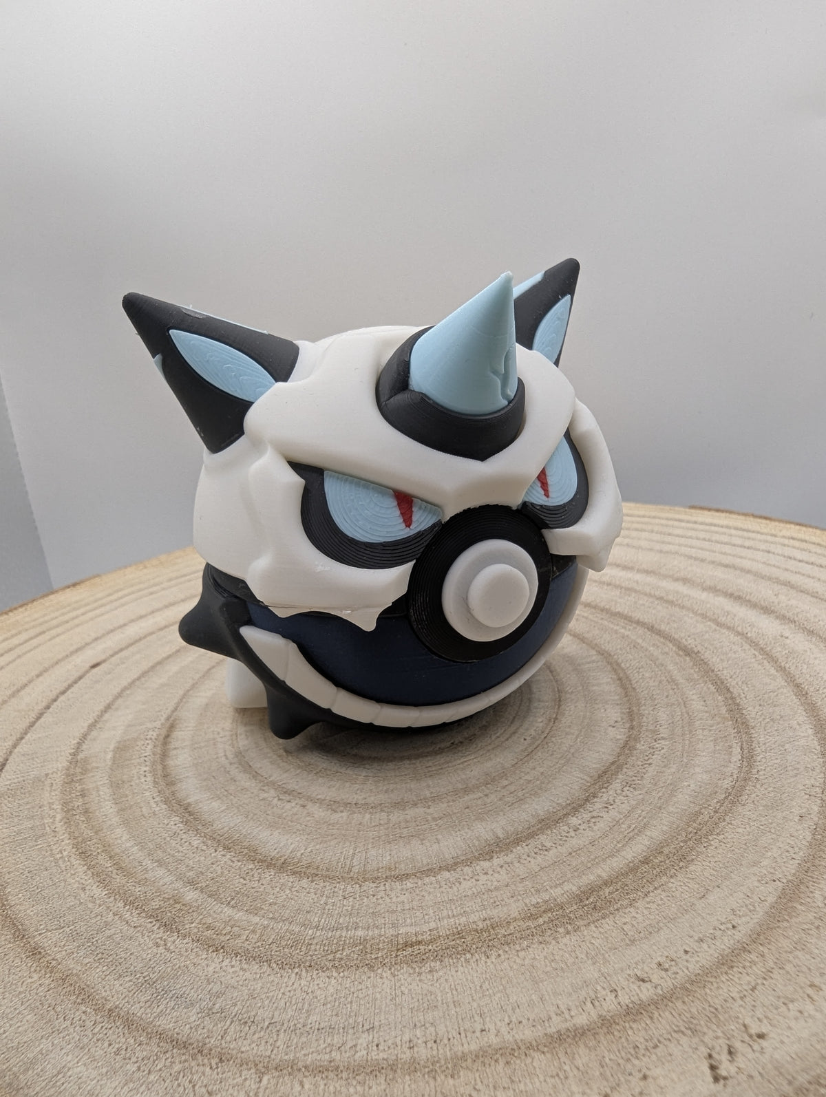 Mega Glalie Pokéball Display Model – 3D Printed Collectible Figure