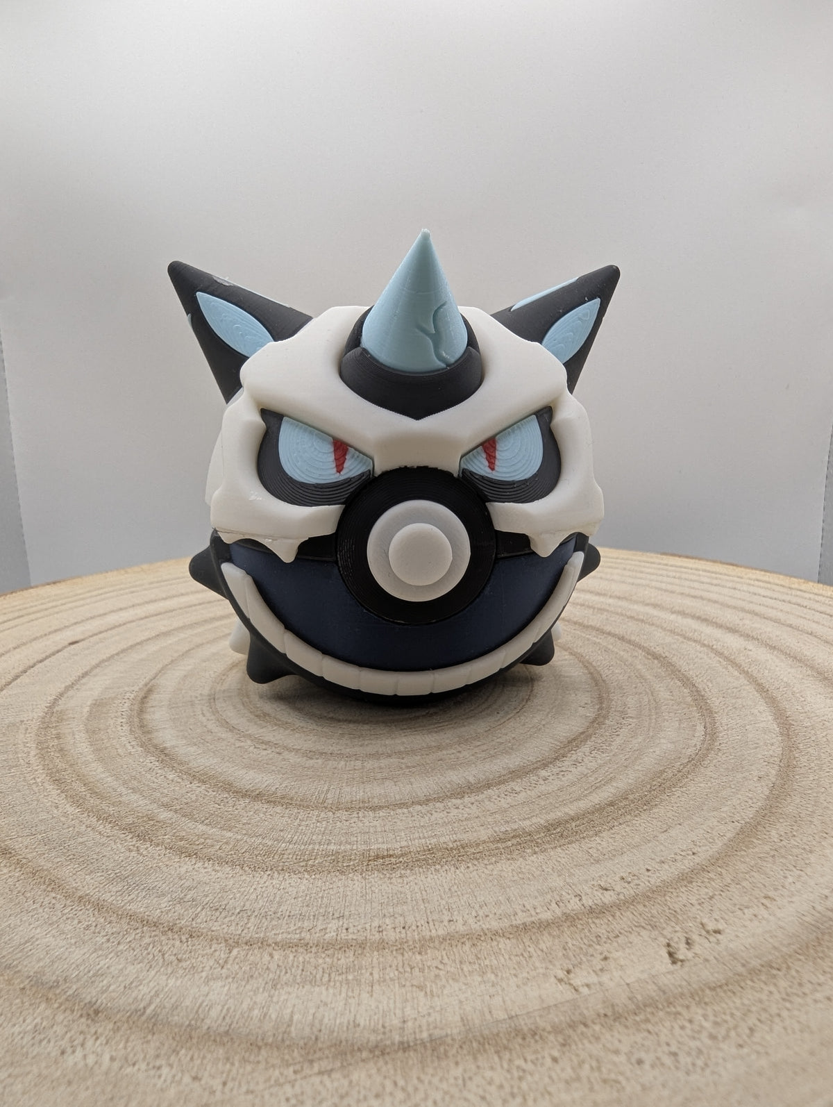 Mega Glalie Pokéball Display Model – 3D Printed Collectible Figure