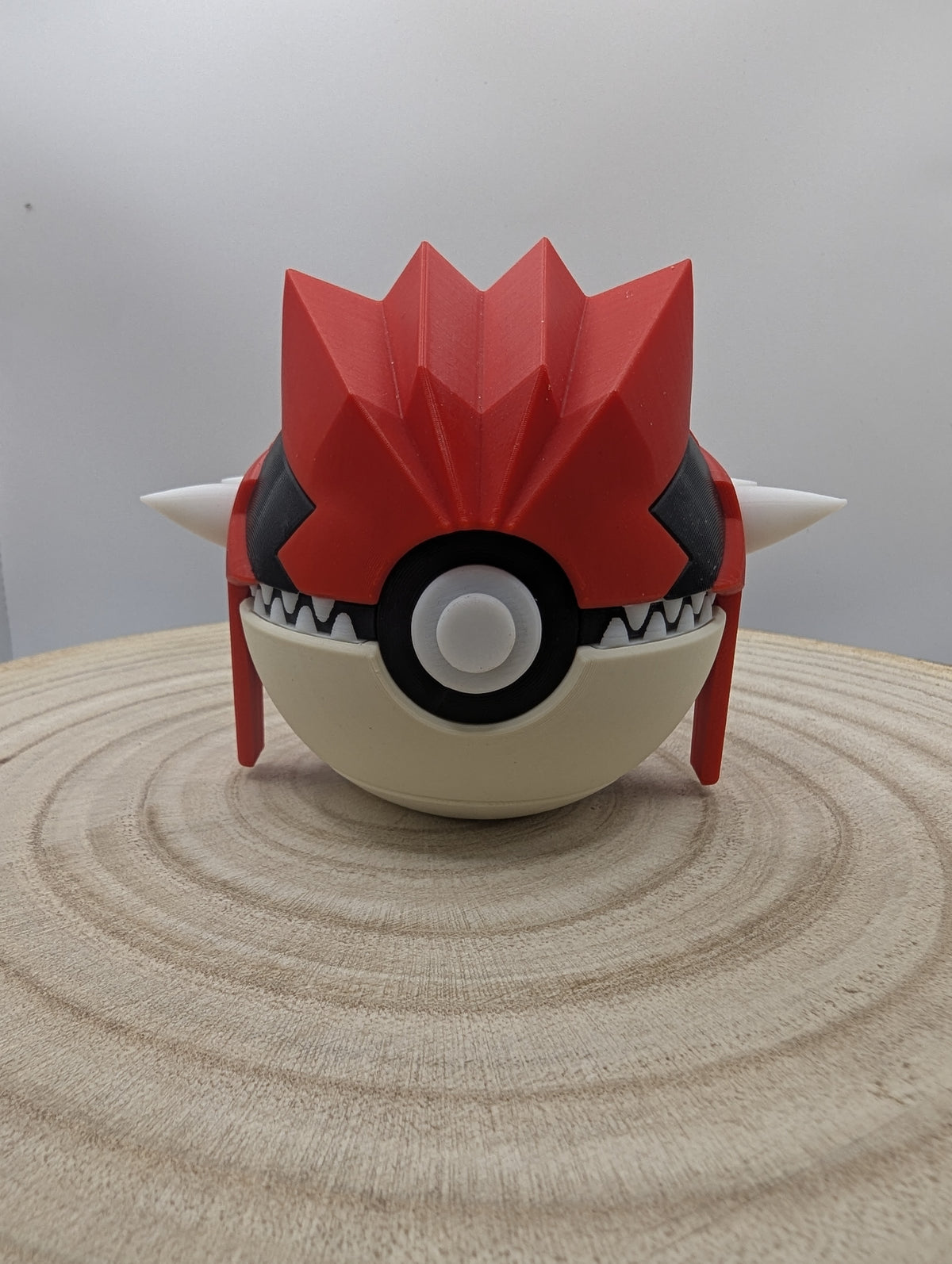 Groudon Pokéball Display Model – 3D Printed Collectible Figure