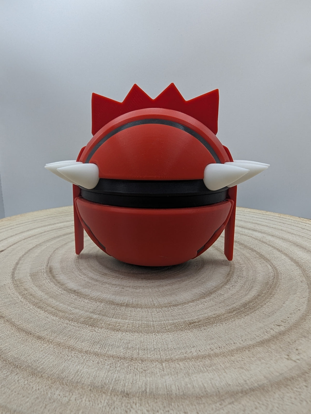 Groudon Pokéball Display Model – 3D Printed Collectible Figure